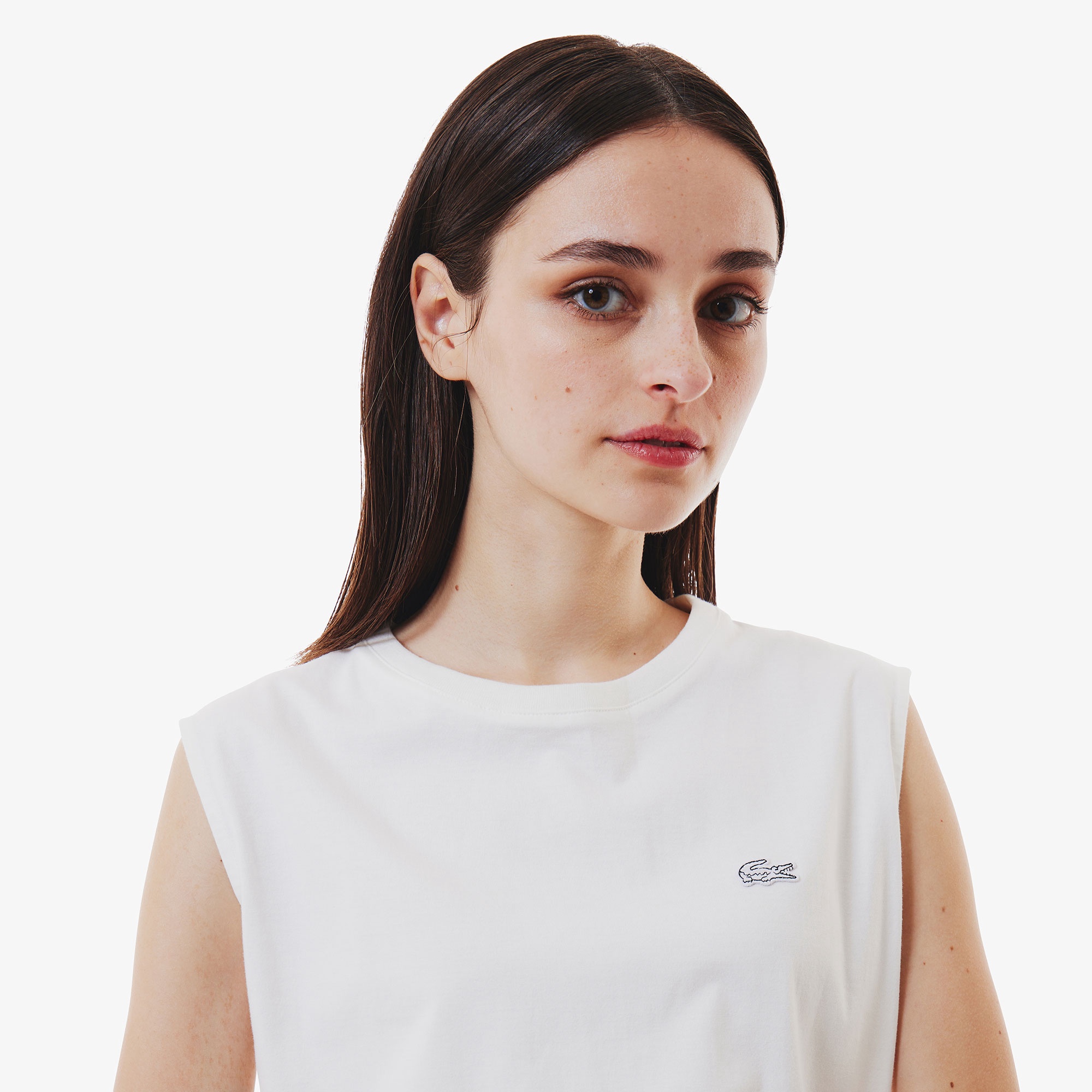 コンビネーションノースリーブドレス