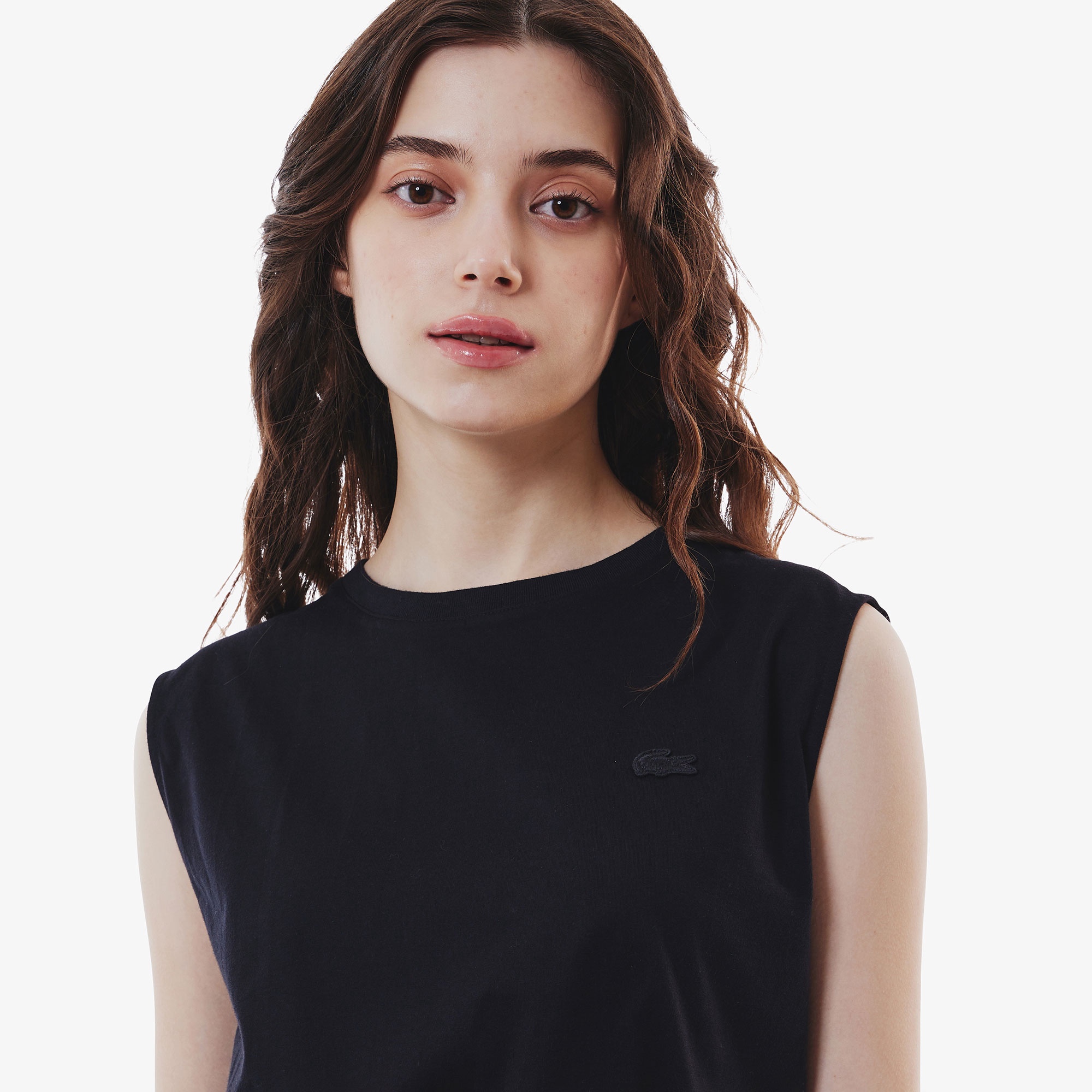 コンビネーションノースリーブドレス