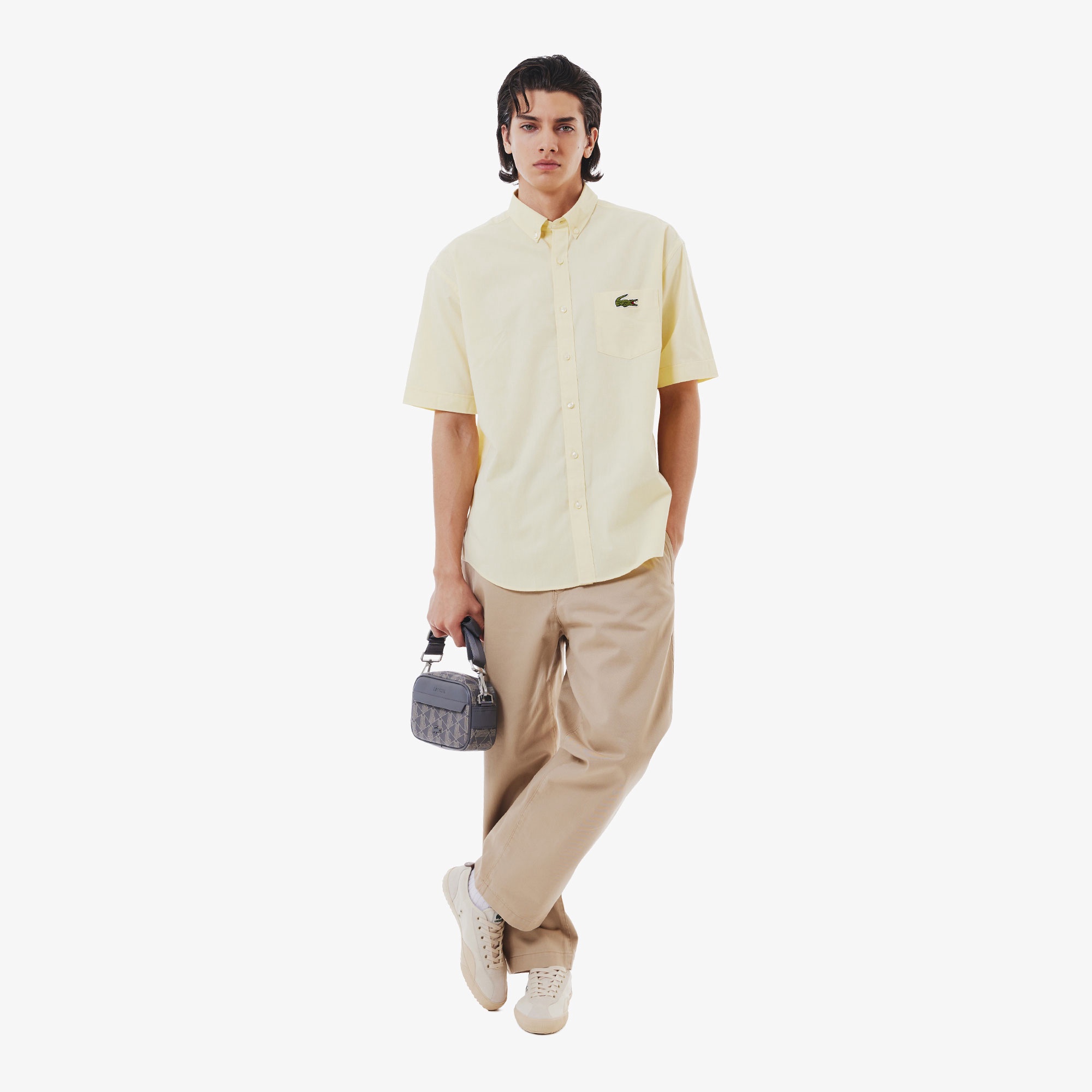 イージーワイドチノパンツ