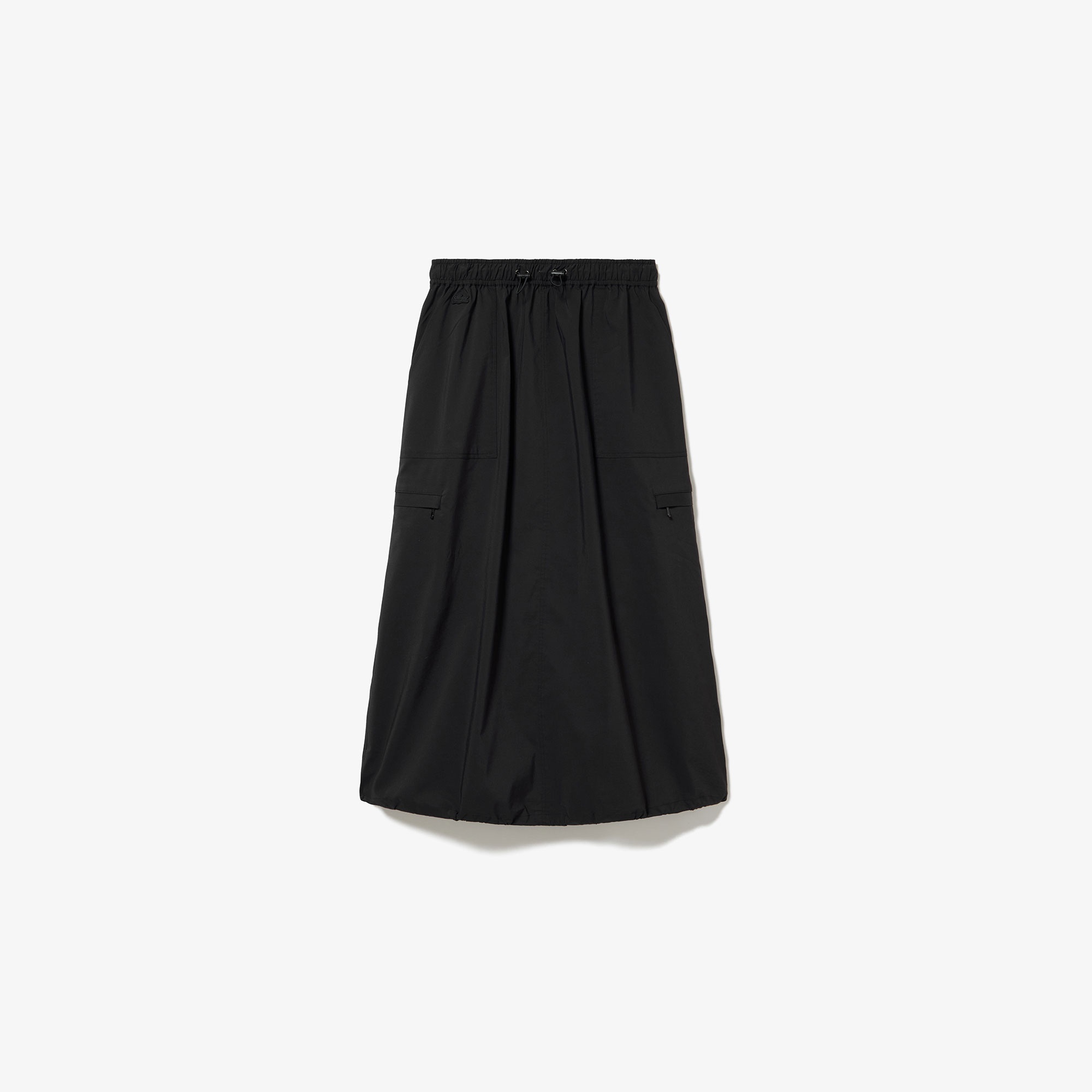 ドローストリング入りスカート