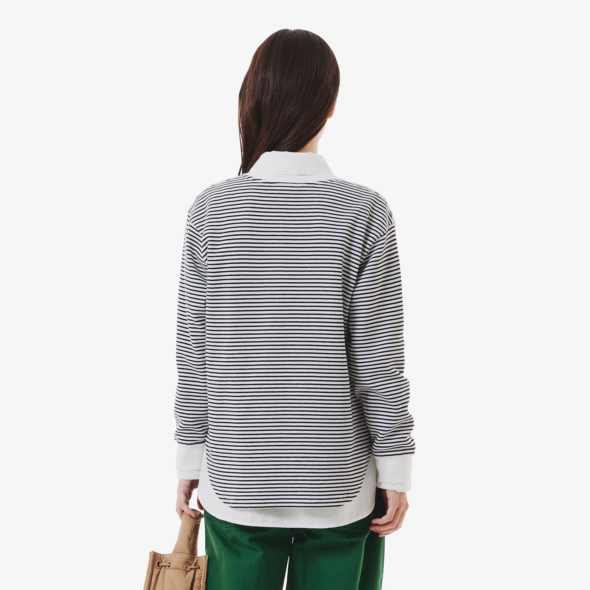 ワッフルボーダーTシャツ