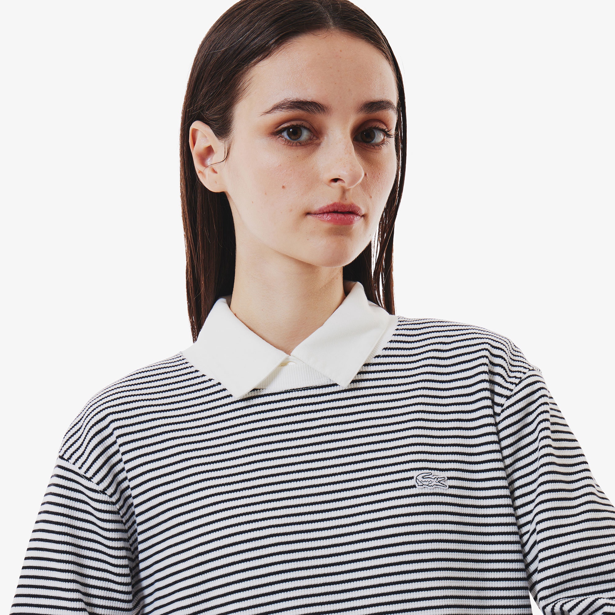 ワッフルボーダーTシャツ