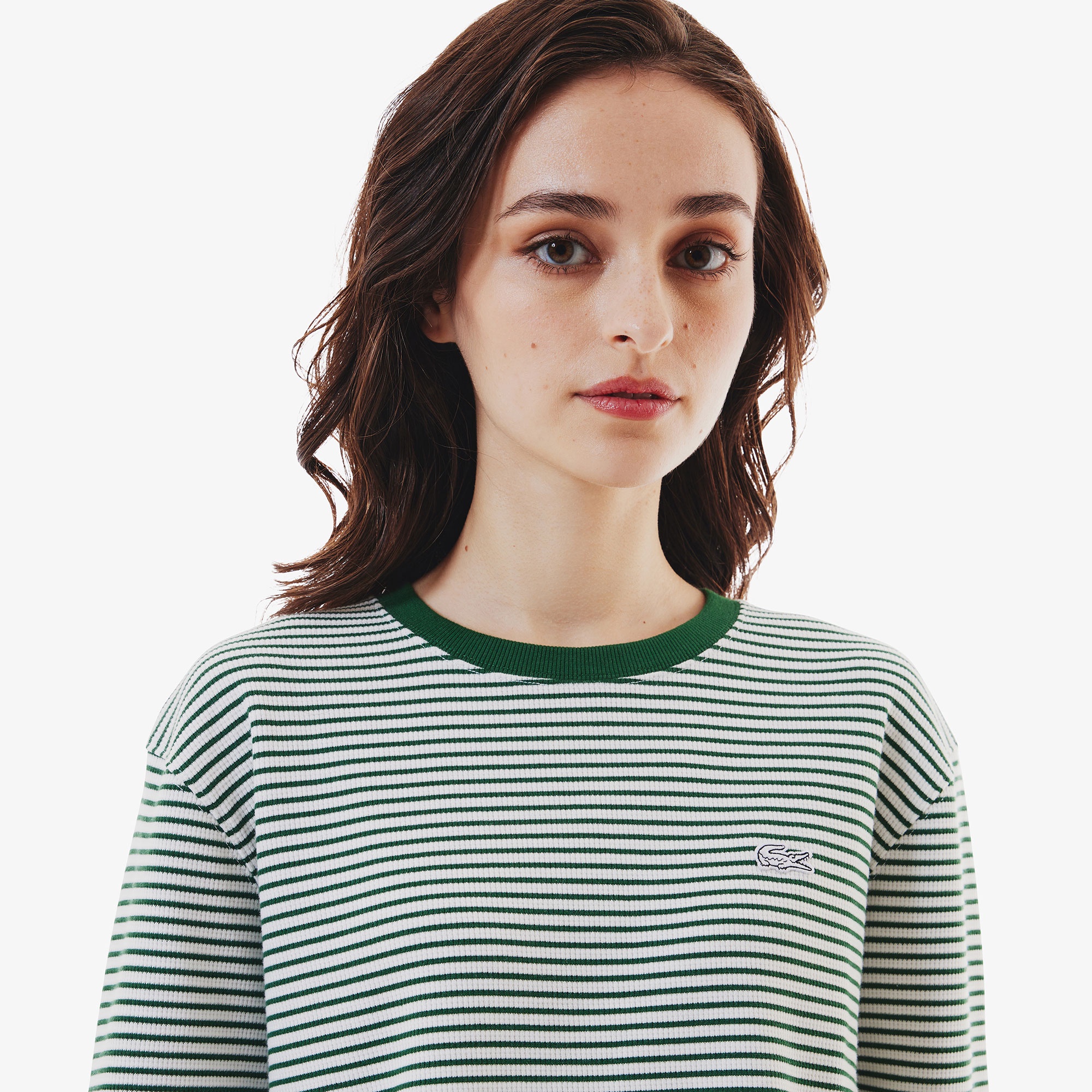 ワッフルボーダーTシャツ