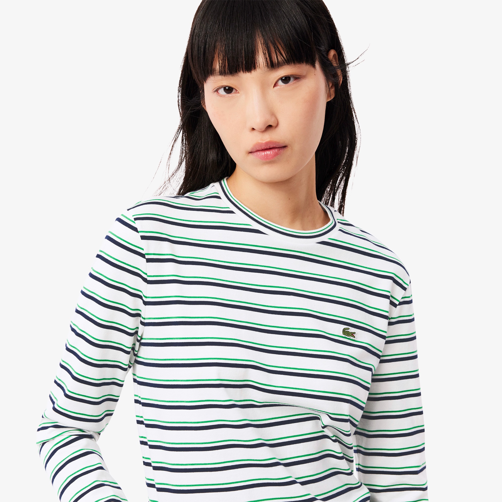 ベーシックボーダーロングスリーブTシャツ