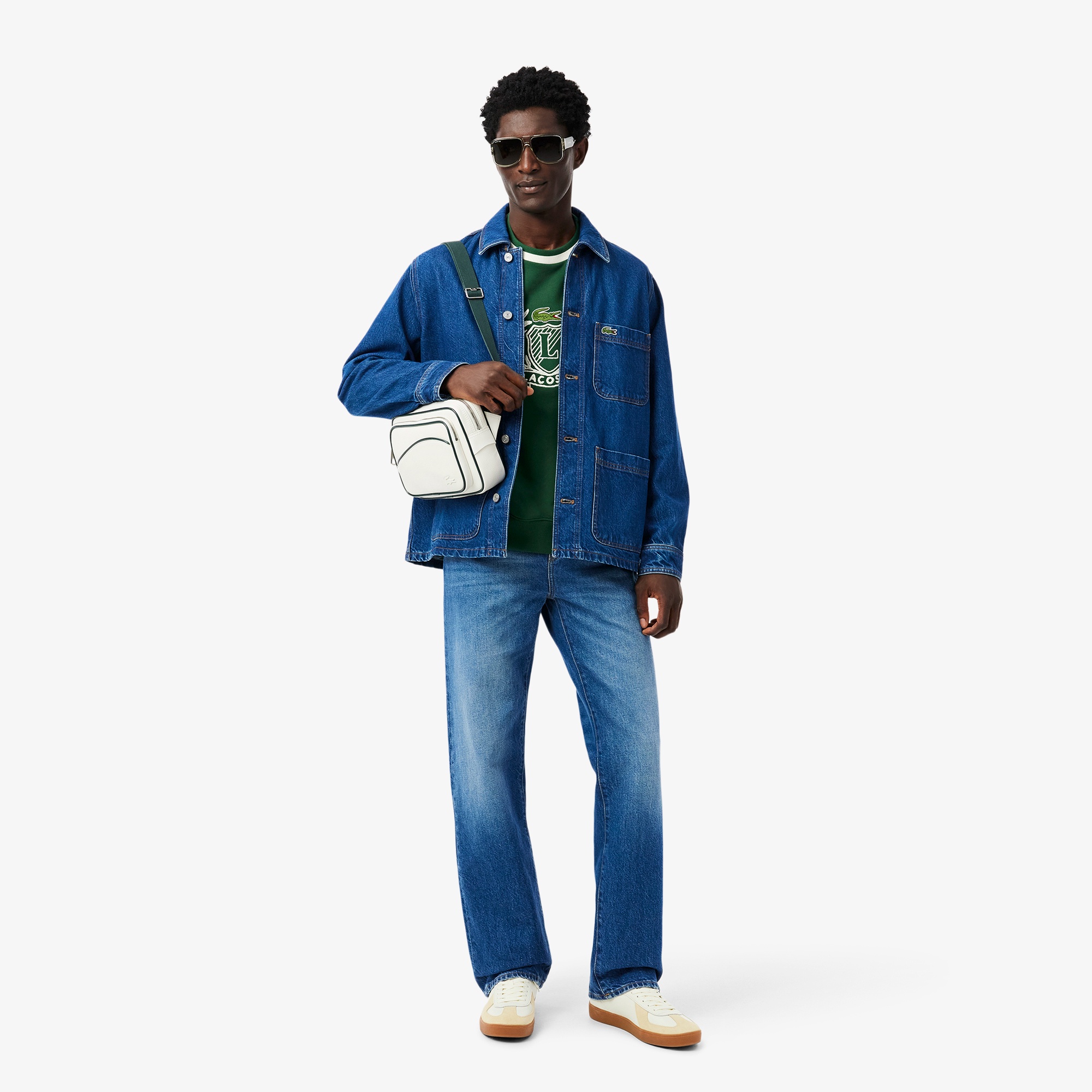 ハンドステッチ風フレンチグラフィックTシャツ