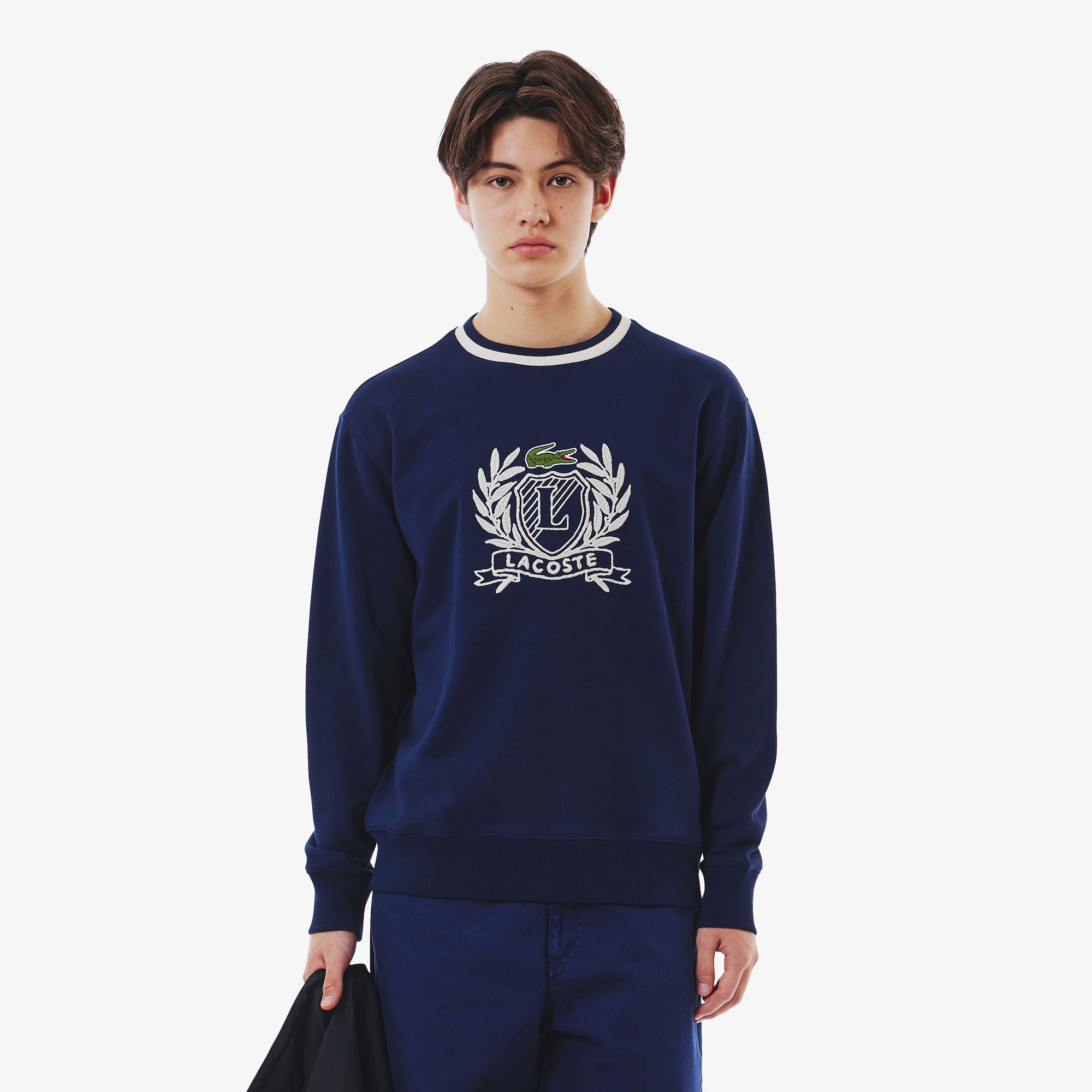 ハンドステッチ風フレンチグラフィックTシャツ