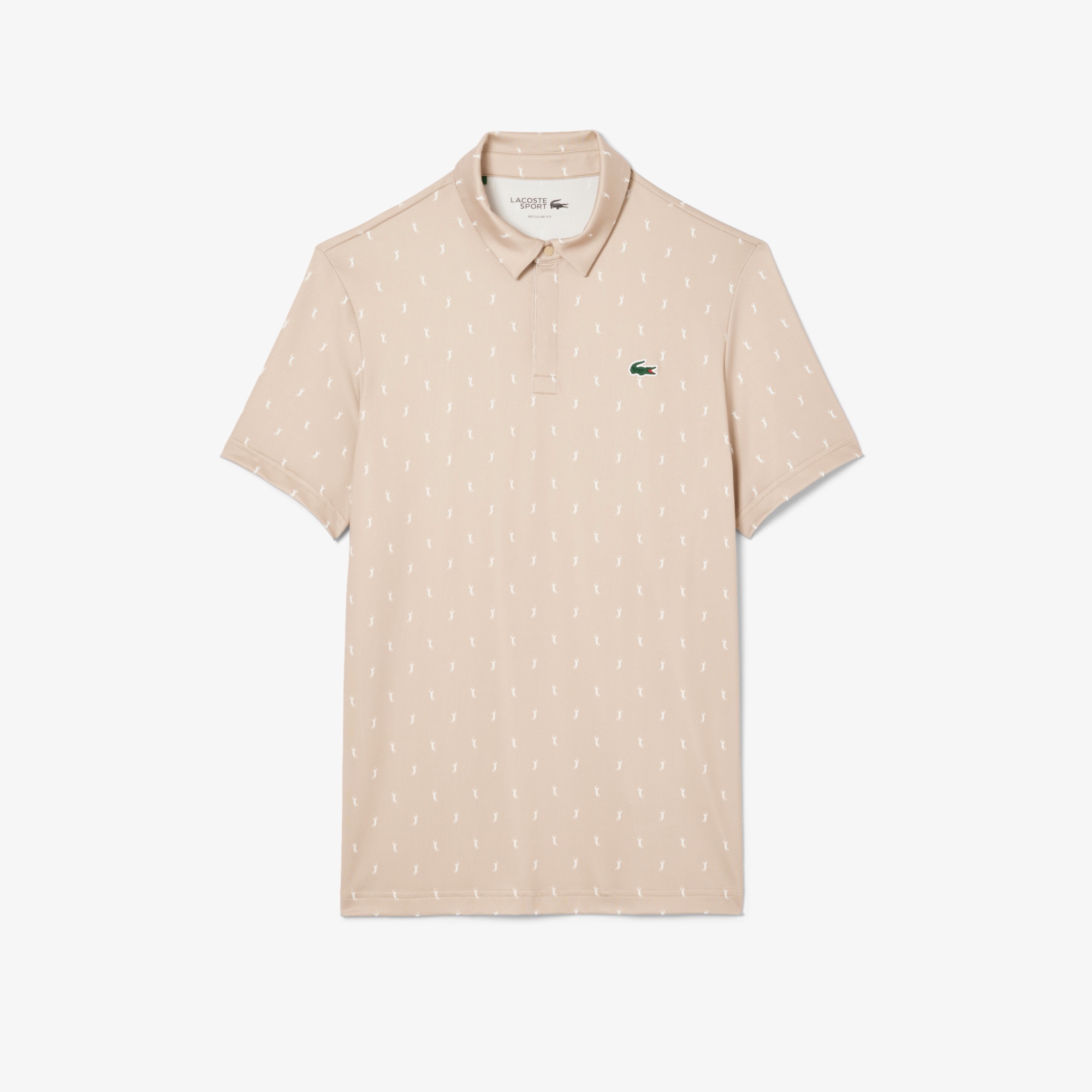 ミニマム総柄プリントゴルフポロシャツ