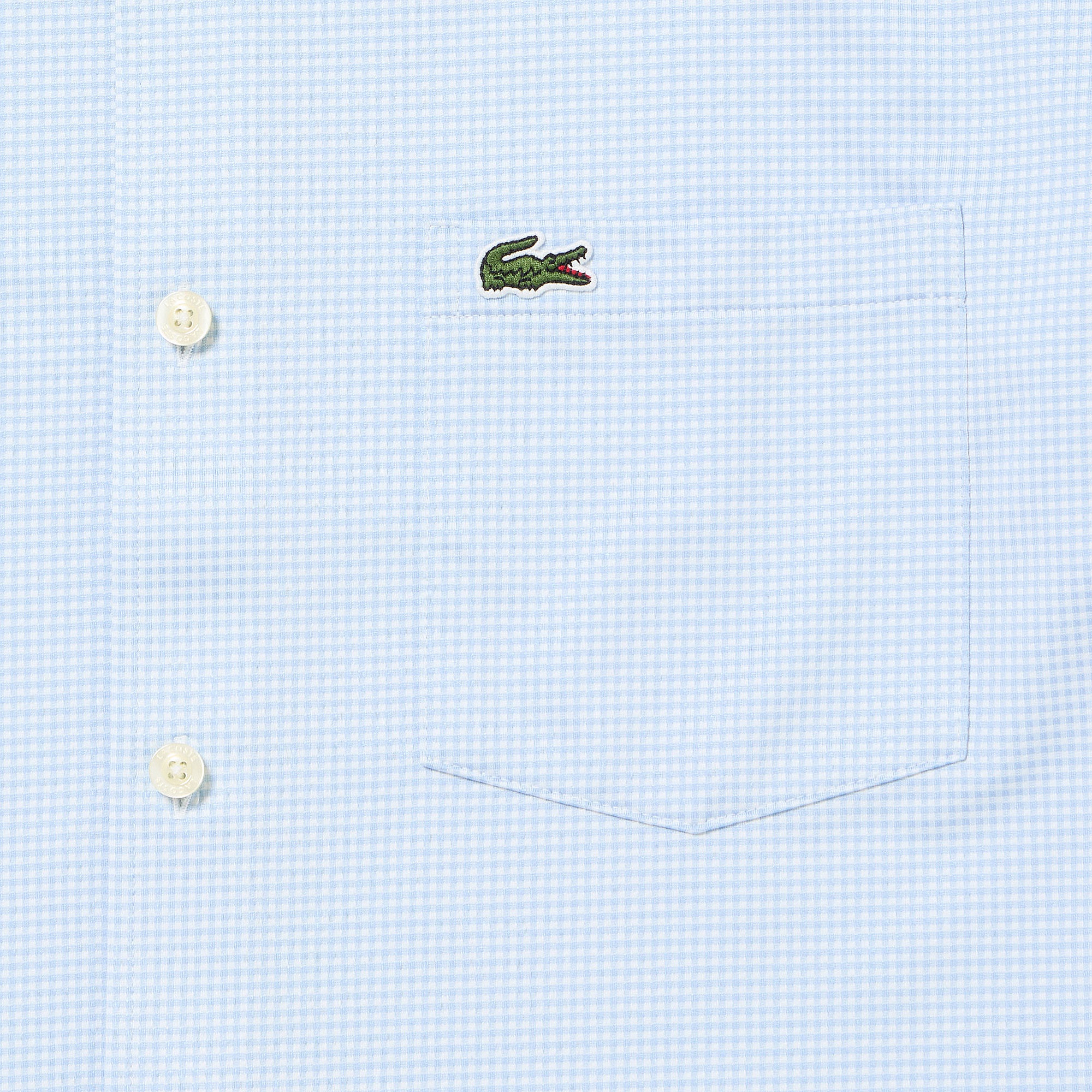 マイクロチェックジャージシャツ