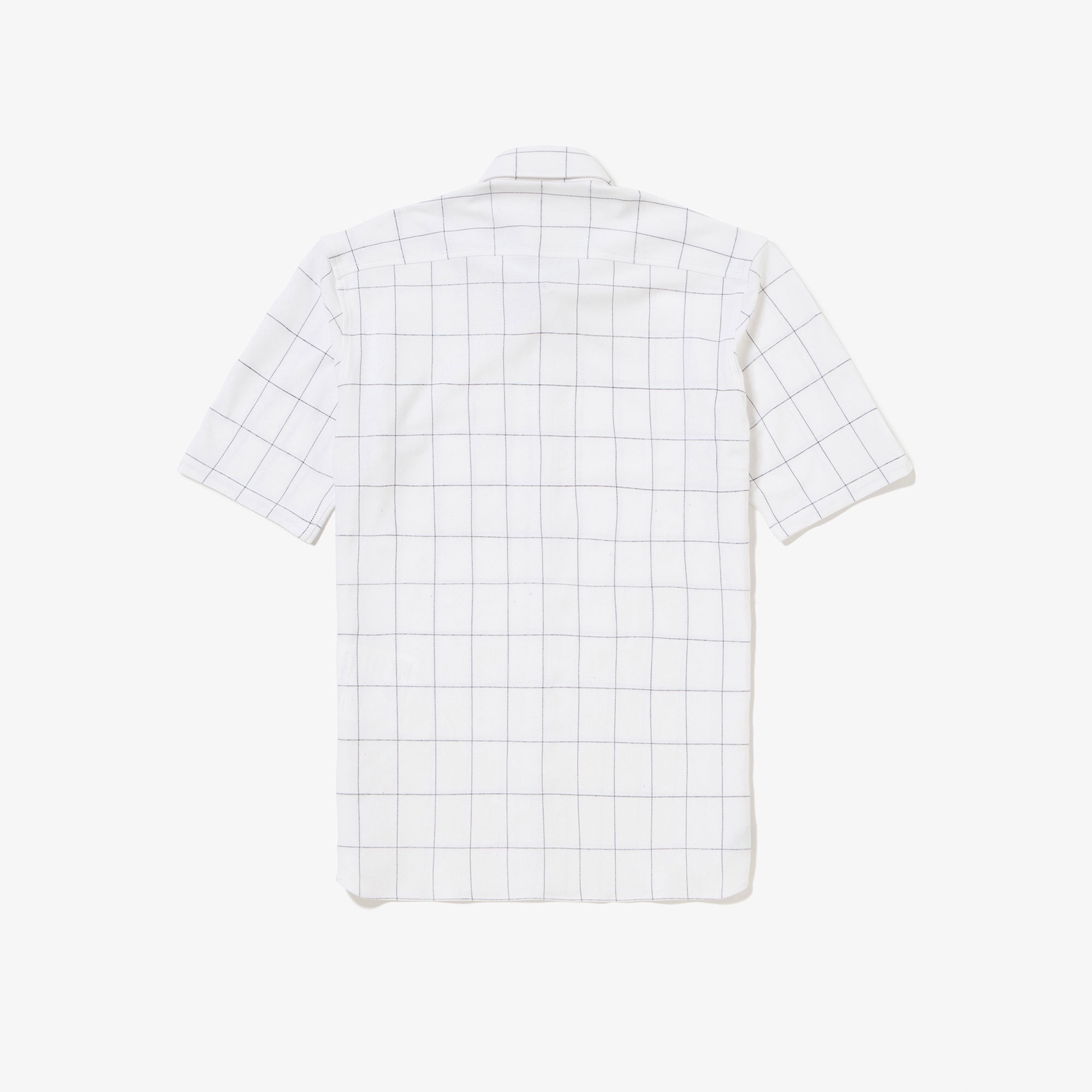 ウィンドウペーンチェックジャージシャツ