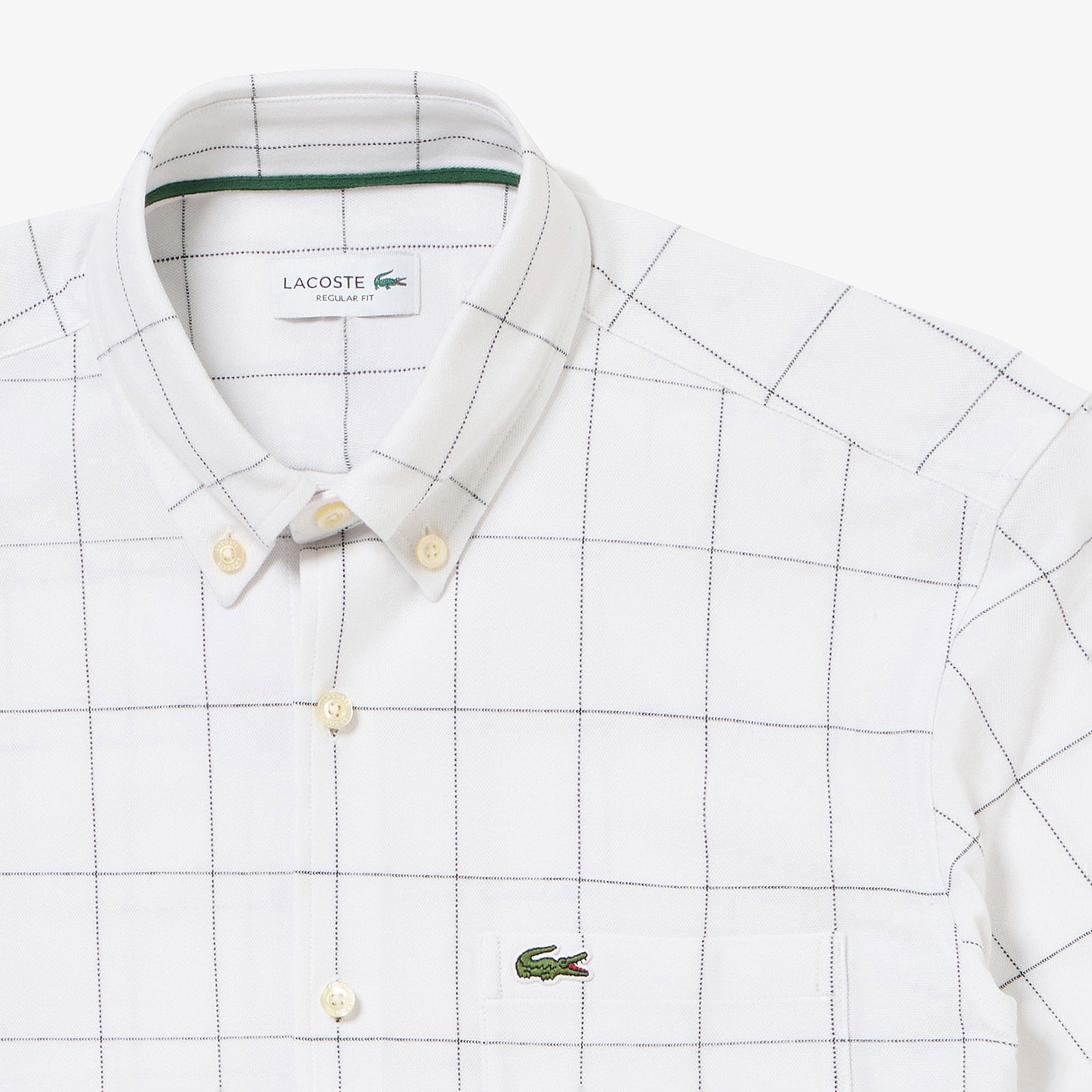 ウィンドウペーンチェックジャージシャツ