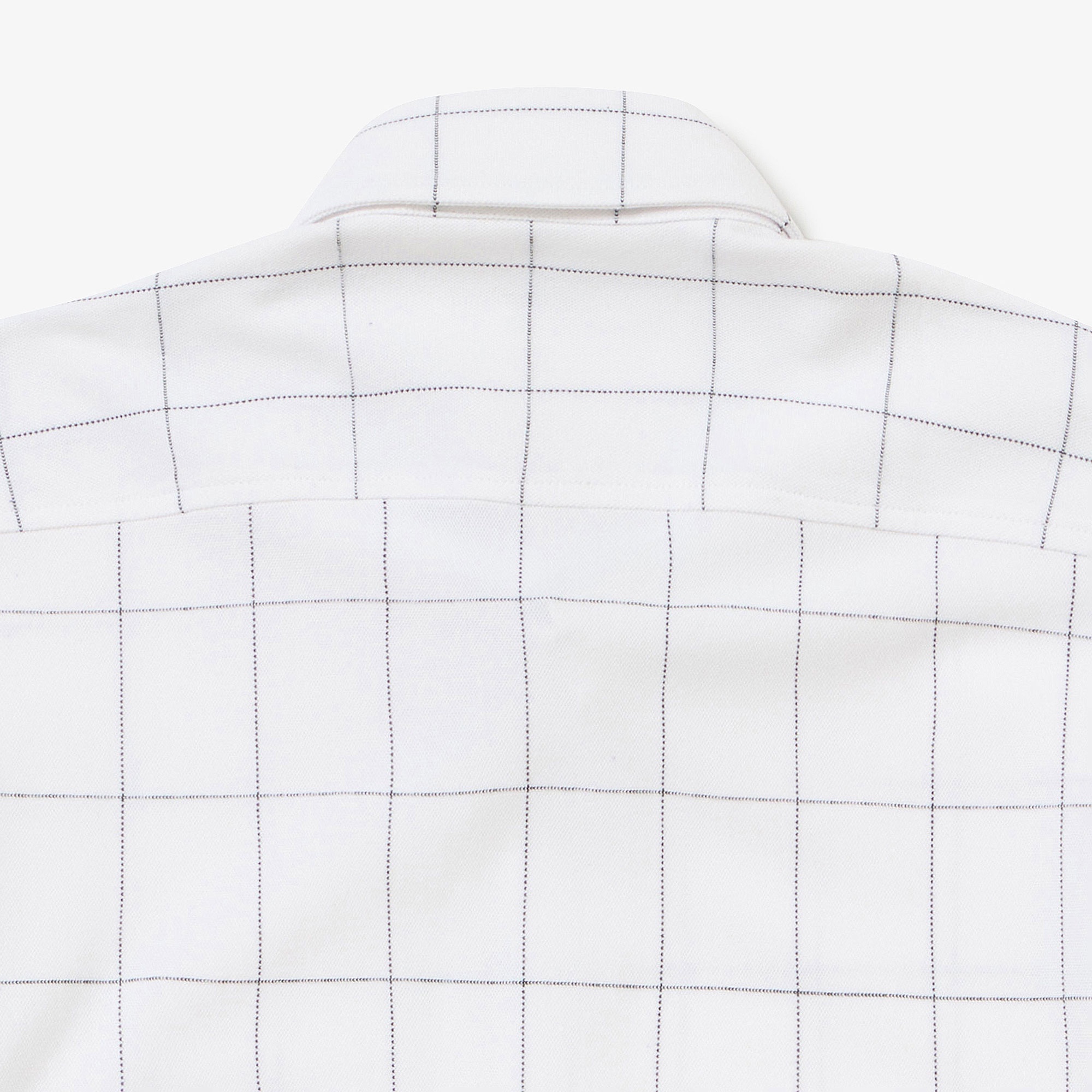 ウィンドウペーンチェックジャージシャツ