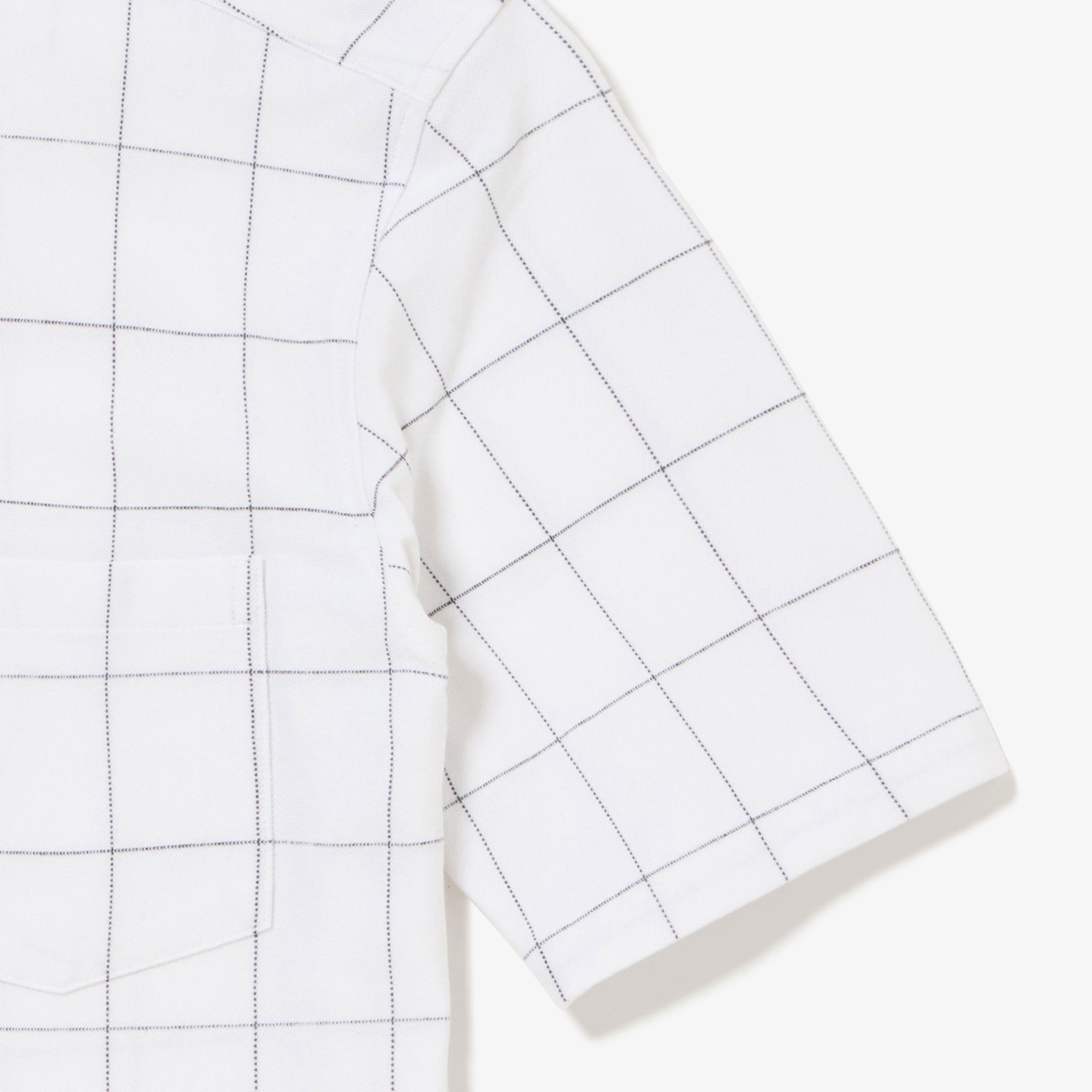 ウィンドウペーンチェックジャージシャツ