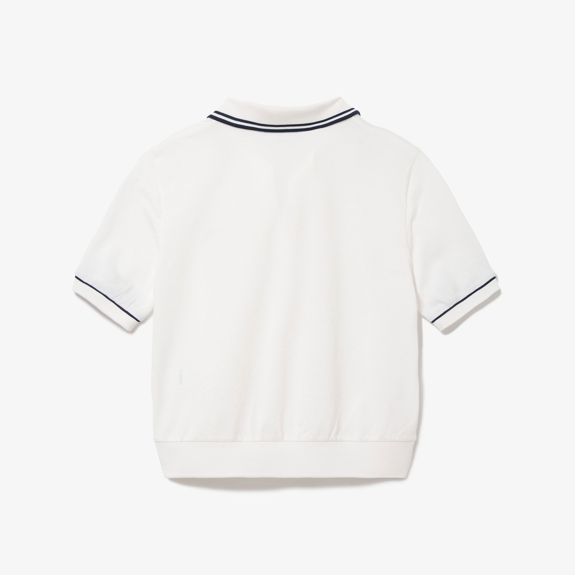 スキッパーネックポロシャツ