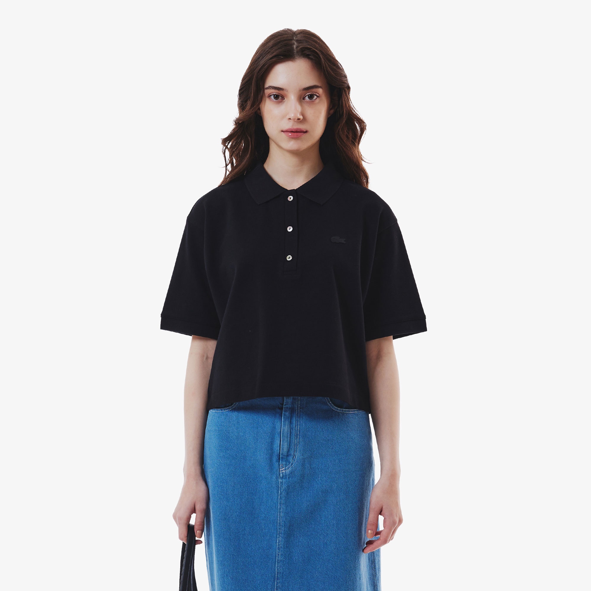 クロップドポロシャツ