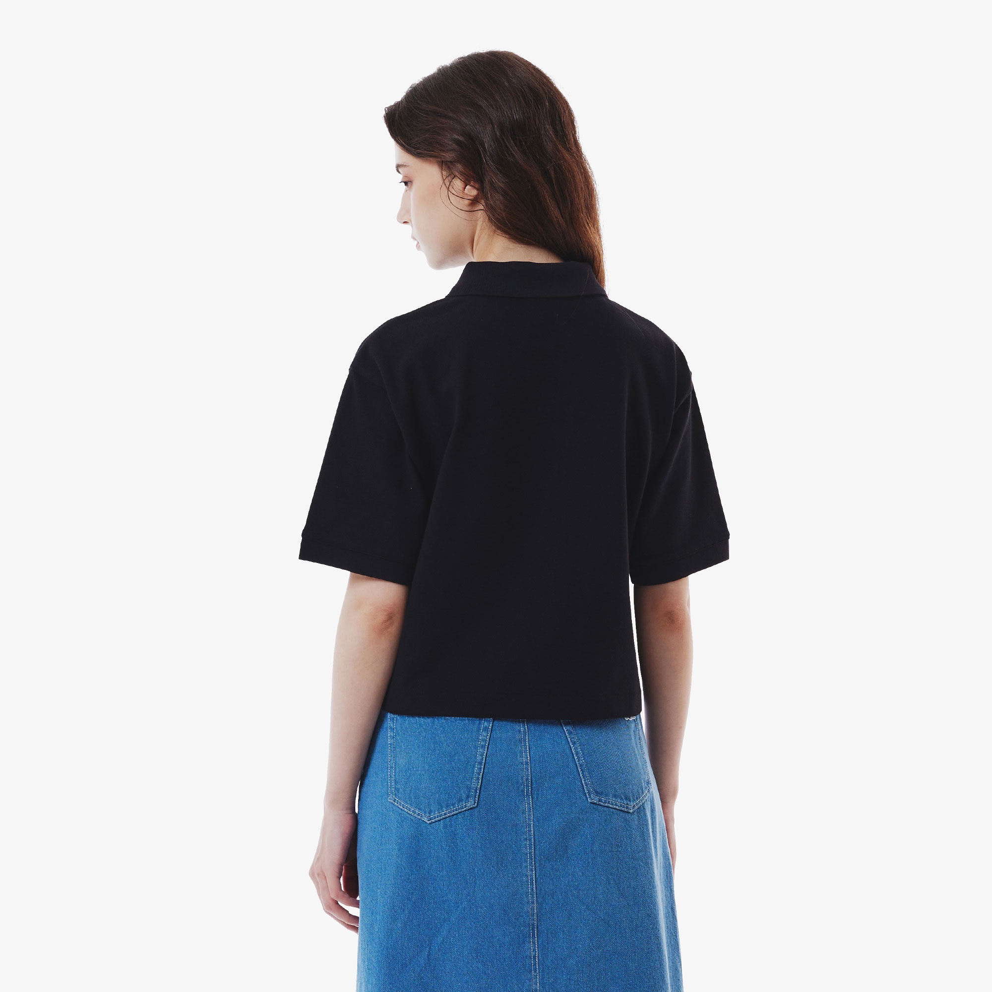 クロップドポロシャツ