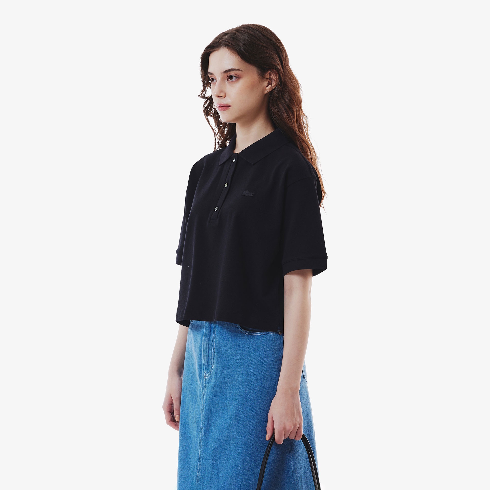 クロップドポロシャツ