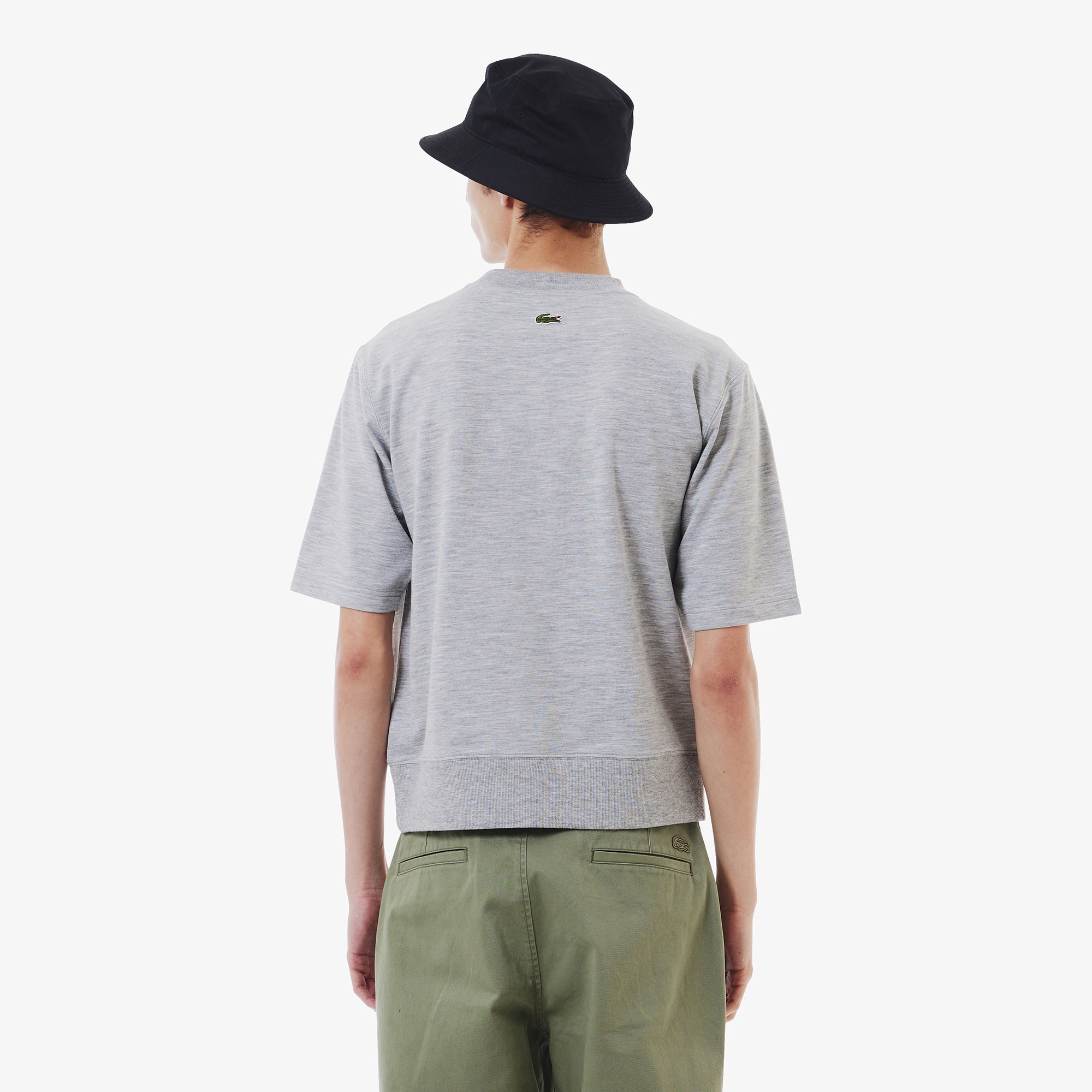 オーバーサイズクロックエンブレムスウェットTシャツ