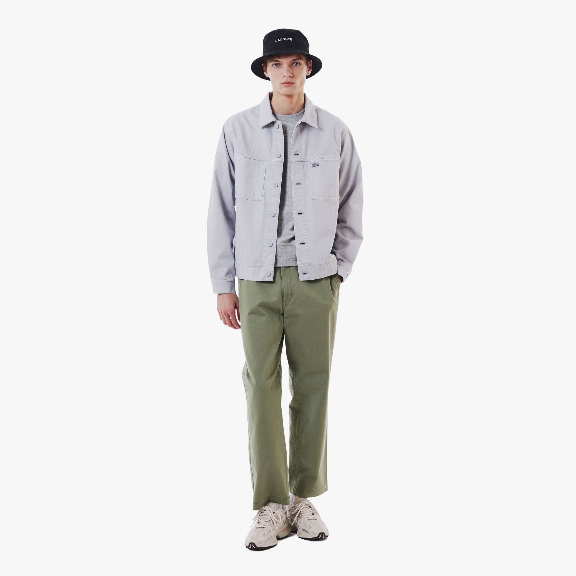 オーバーサイズクロックエンブレムスウェットTシャツ