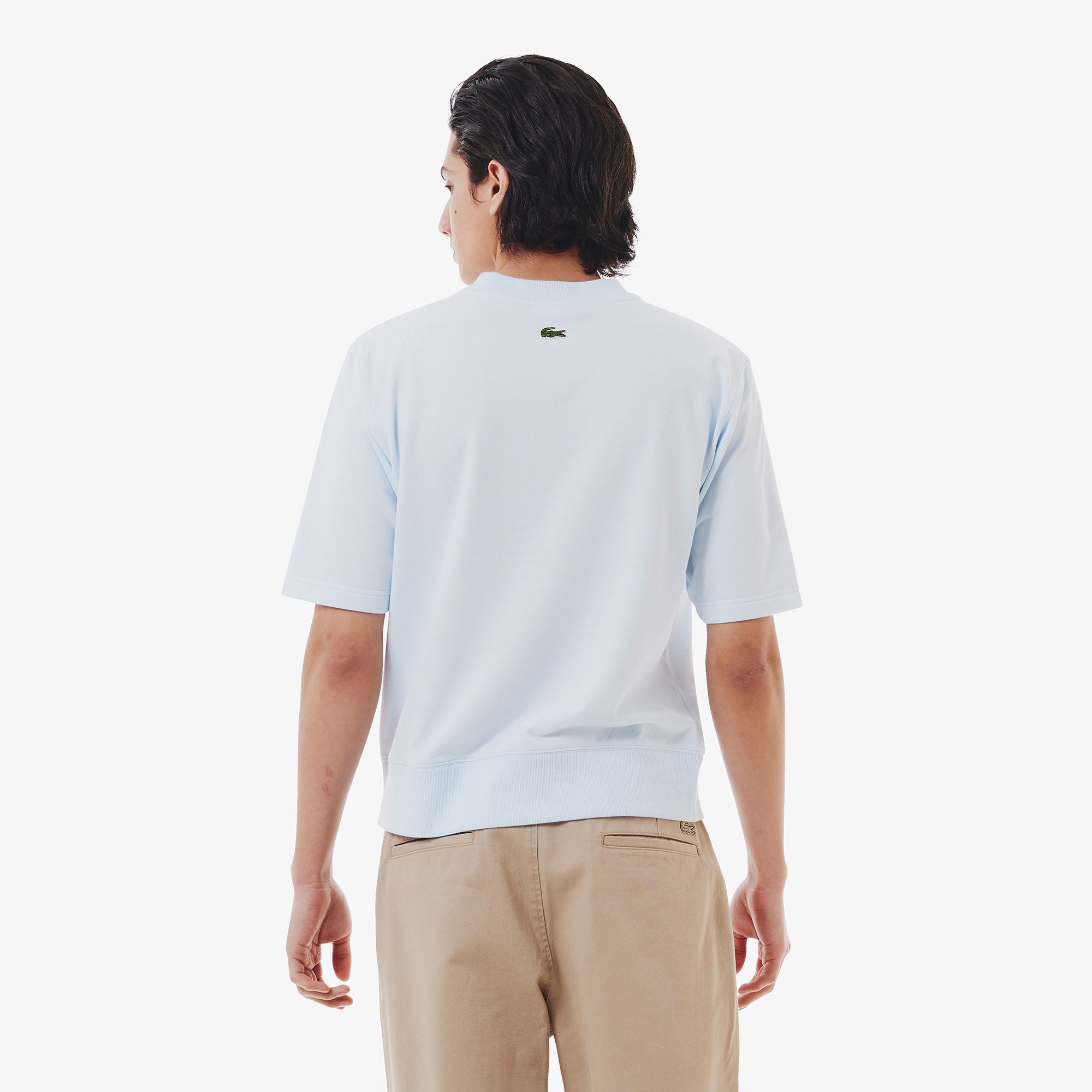 オーバーサイズクロックエンブレムスウェットTシャツ