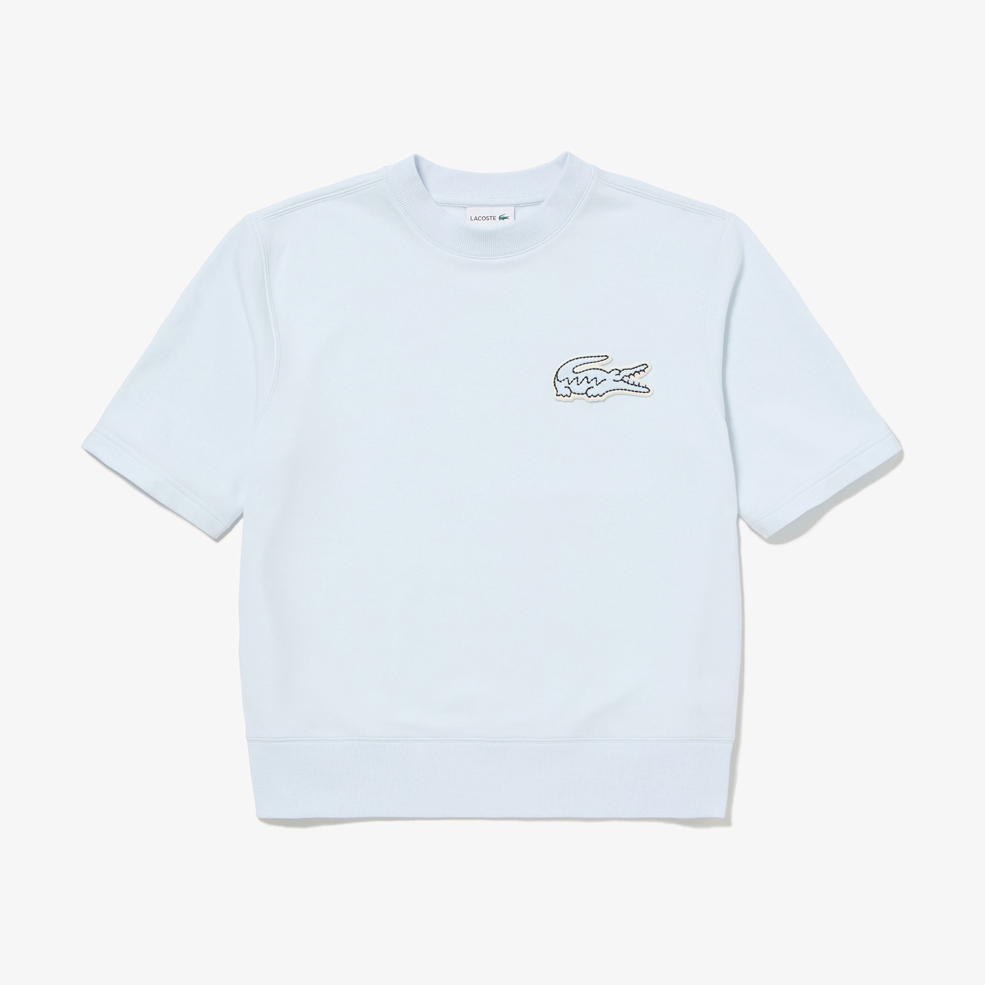 オーバーサイズクロックエンブレムスウェットTシャツ