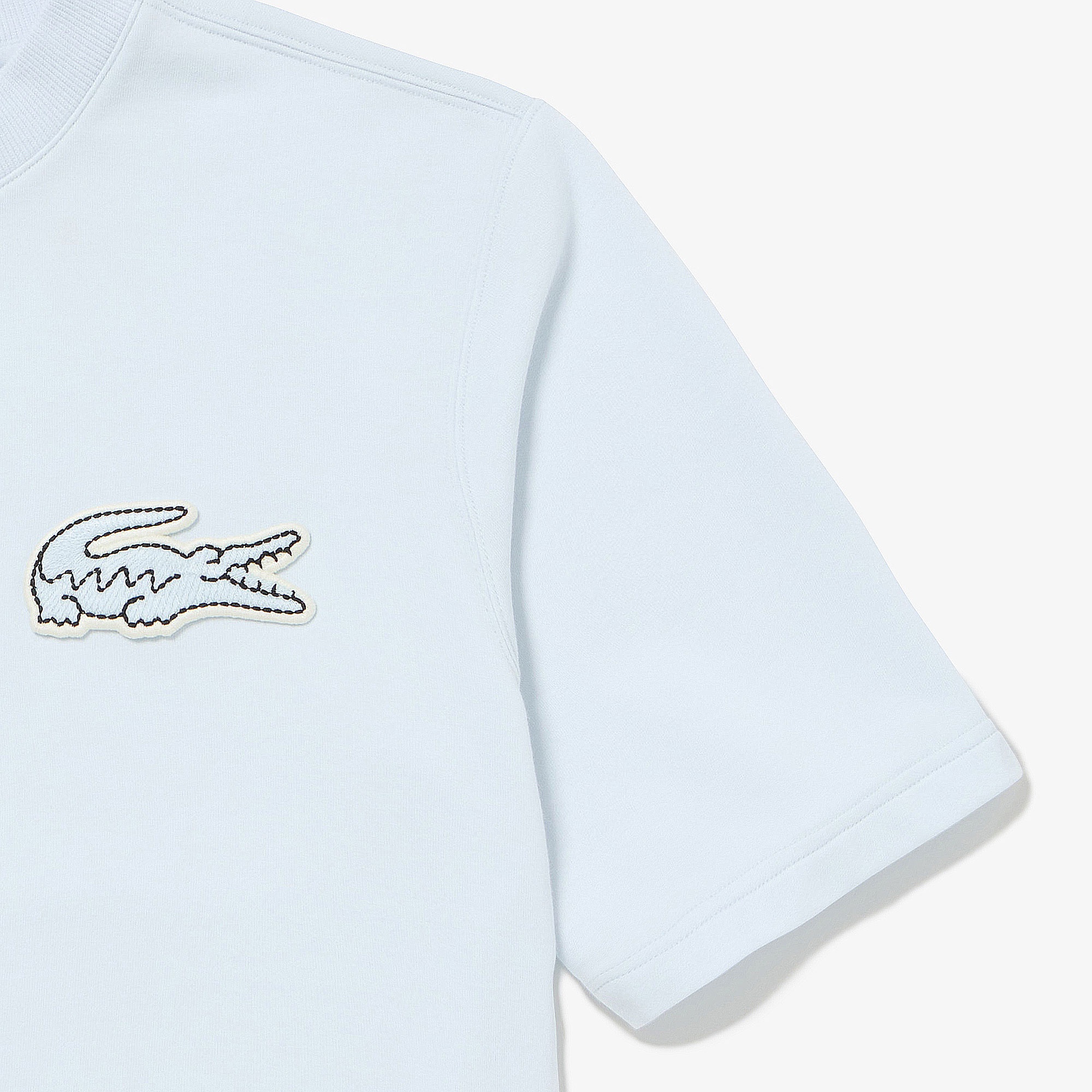 オーバーサイズクロックエンブレムスウェットTシャツ