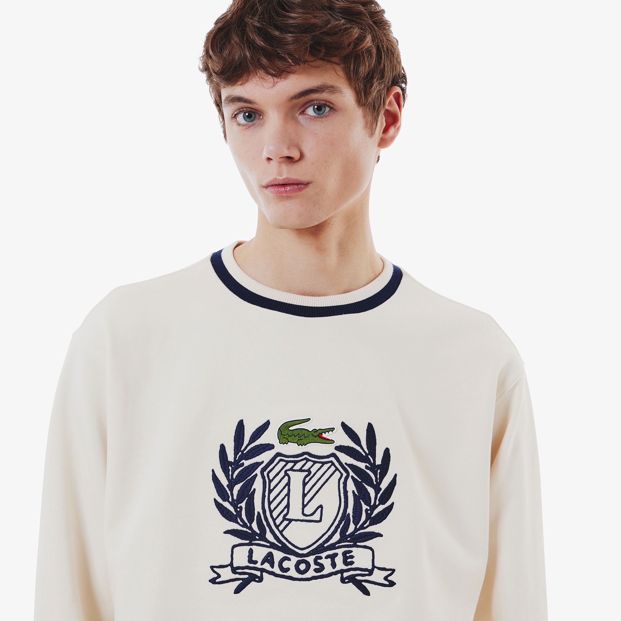 ハンドステッチ風フレンチグラフィックTシャツ