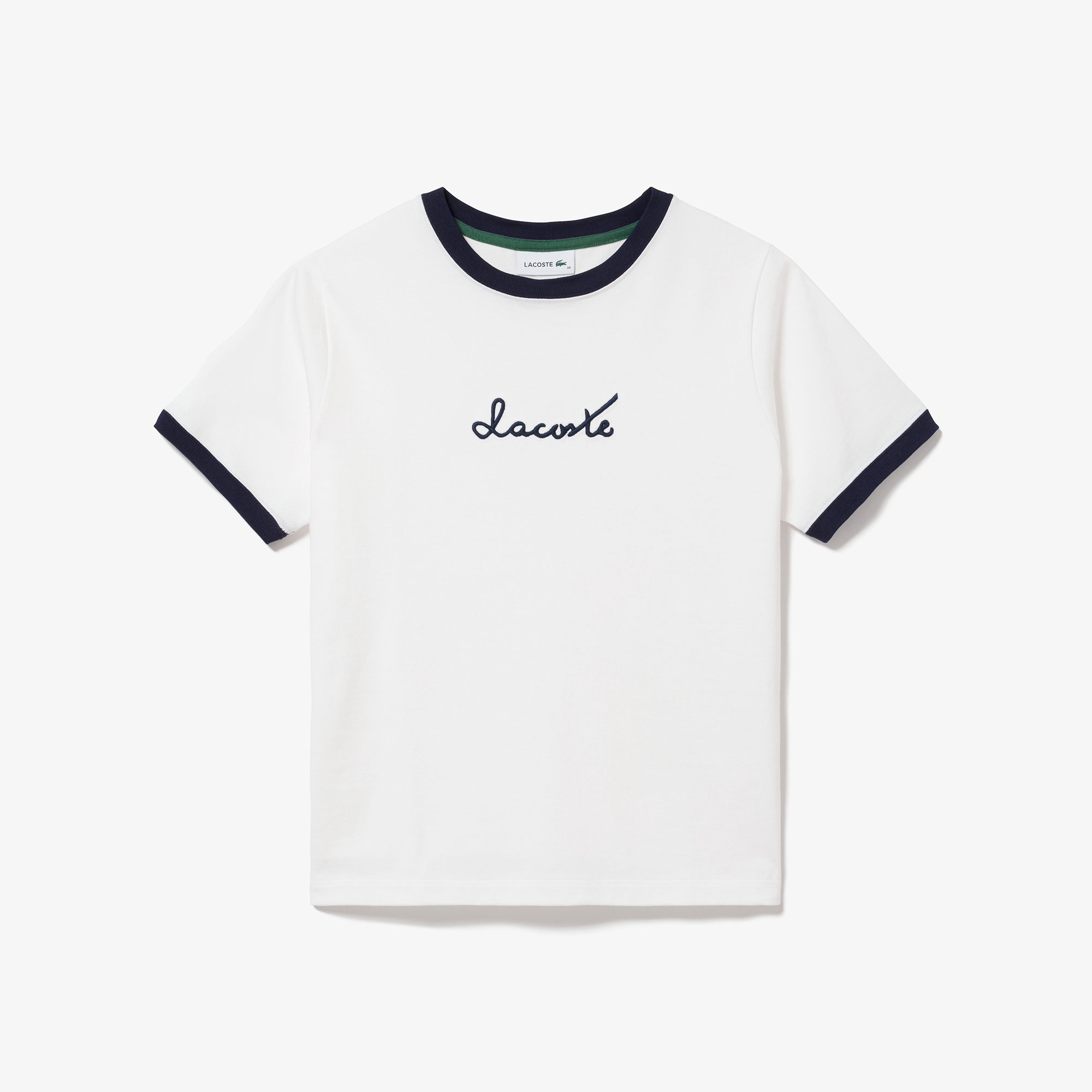 ステッチネーミングリンガーTシャツ