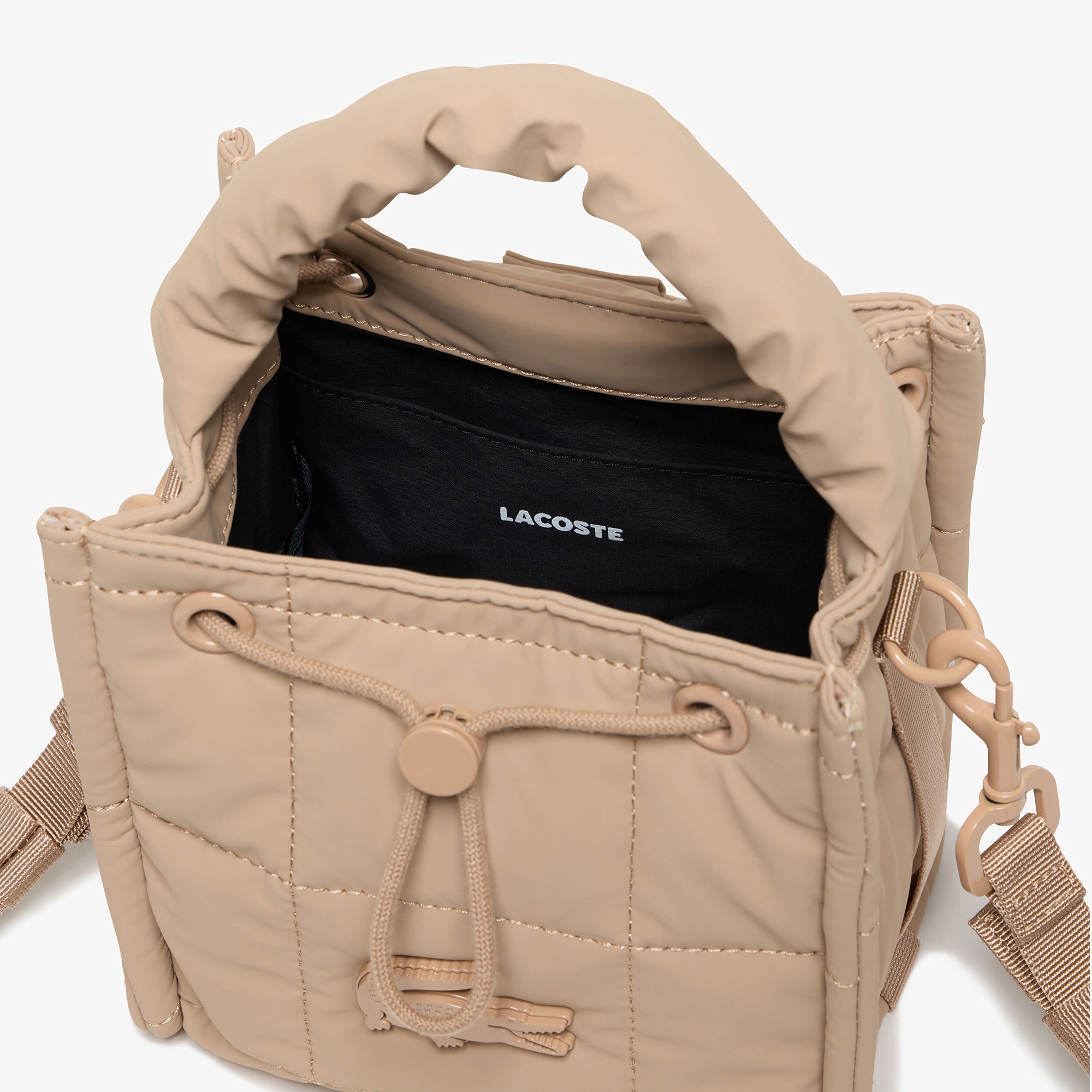 ナイリア キルティングバケットショルダーバッグ