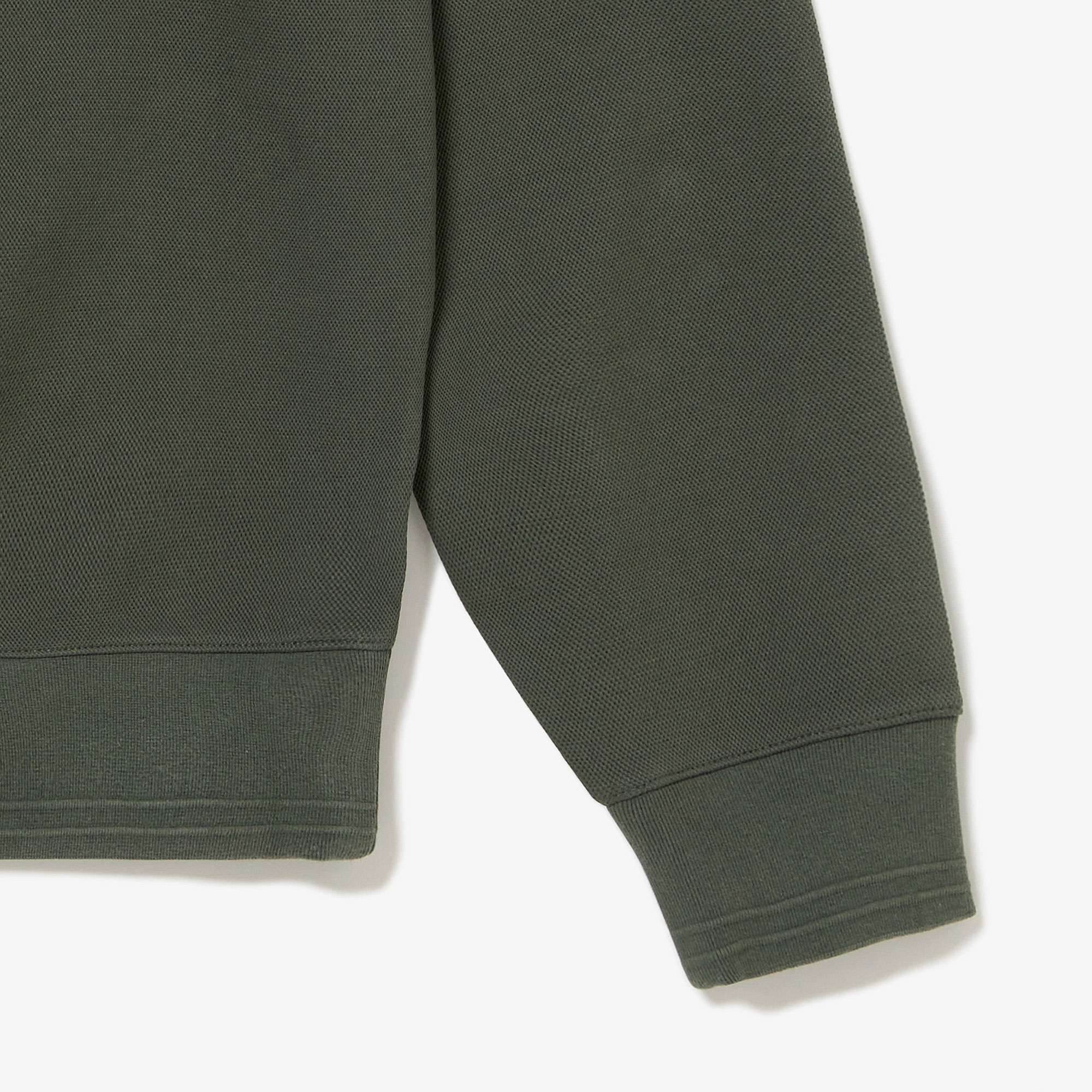 トーン・オン・トーンローレルステッチダブルフェイスクルーネック