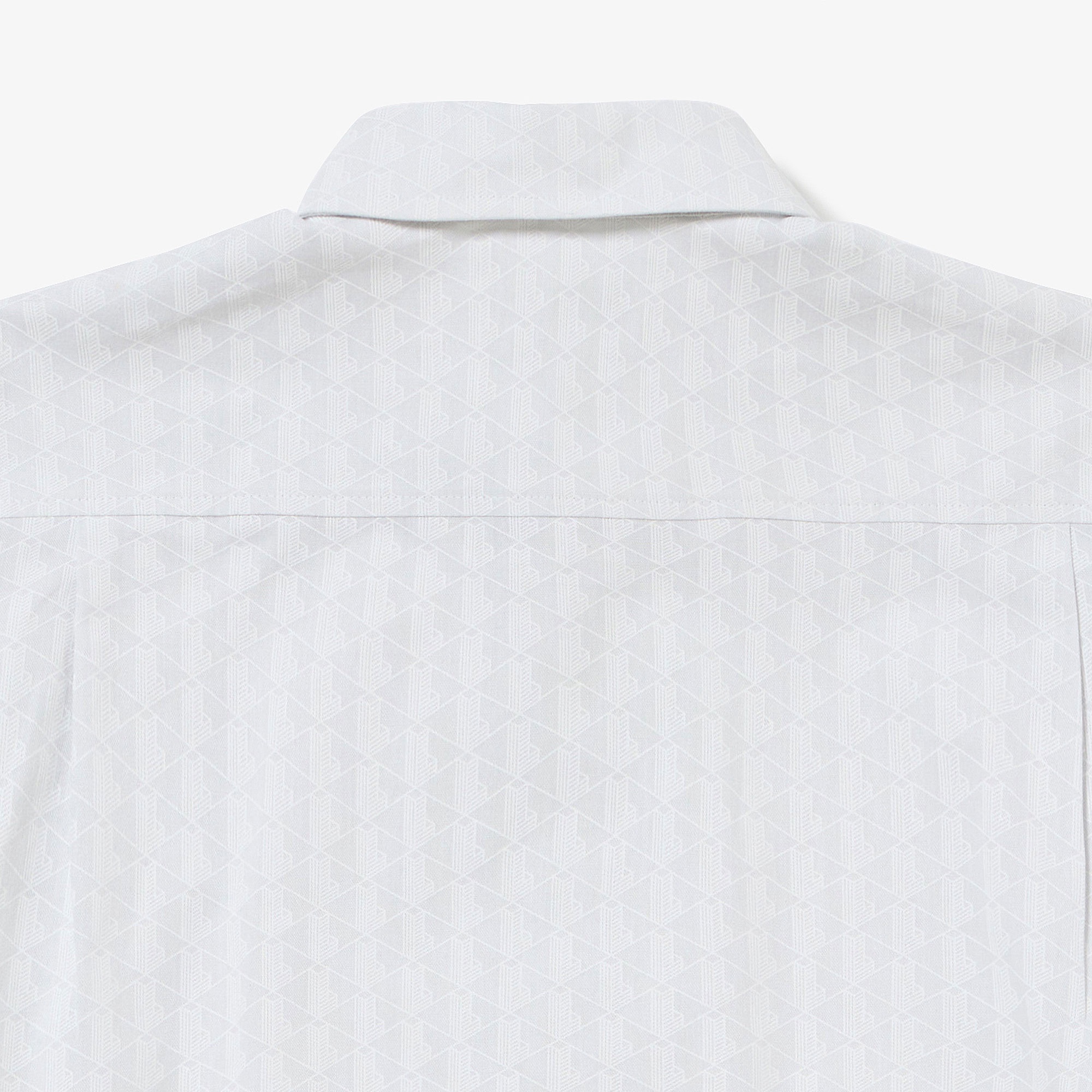 プリントジャカードシャンブレーオックスフォードシャツ