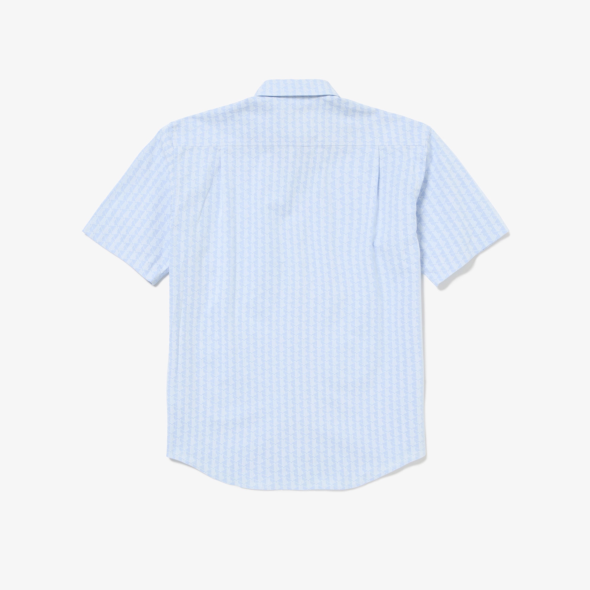 プリントジャカードシャンブレーオックスフォードシャツ