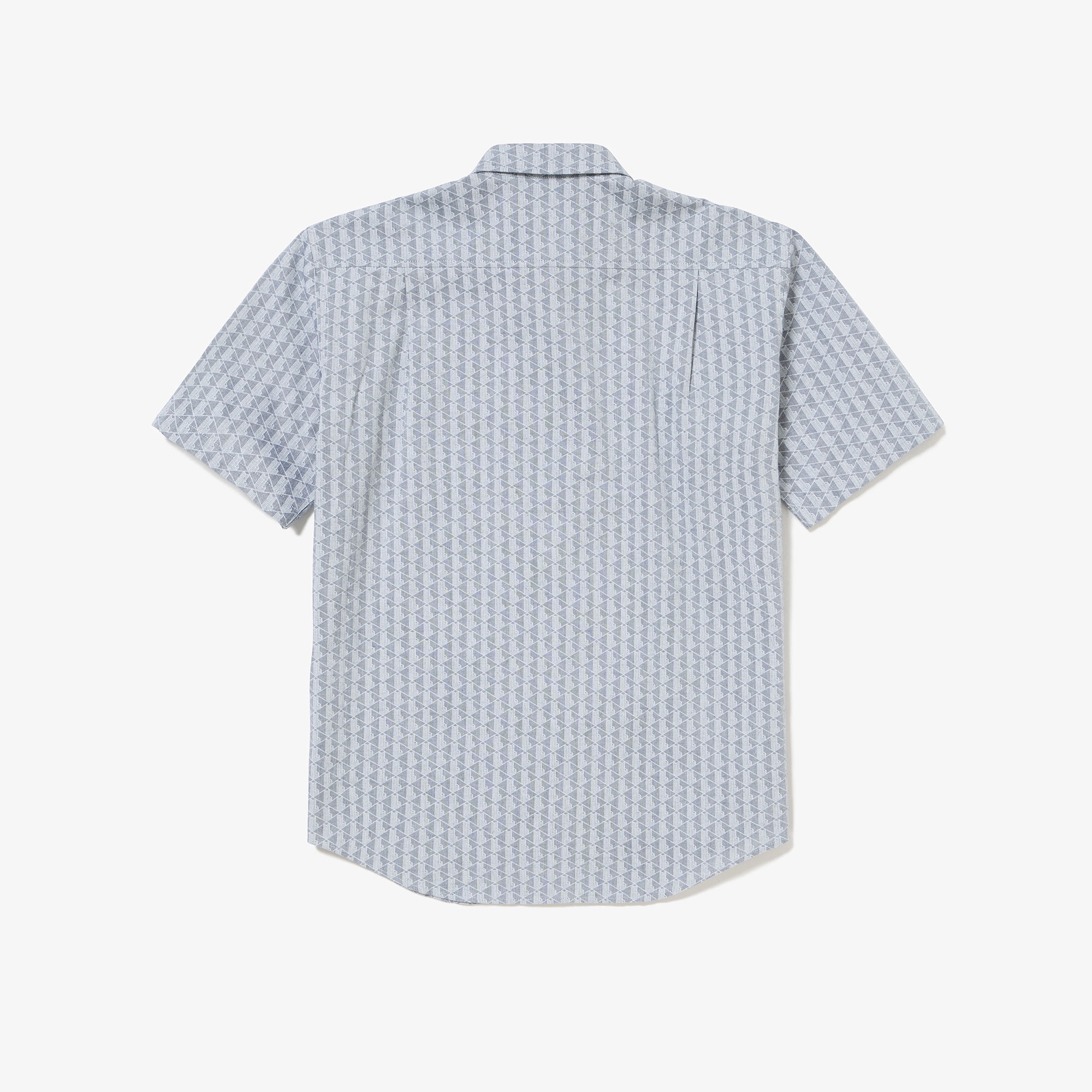 プリントジャカードシャンブレーオックスフォードシャツ