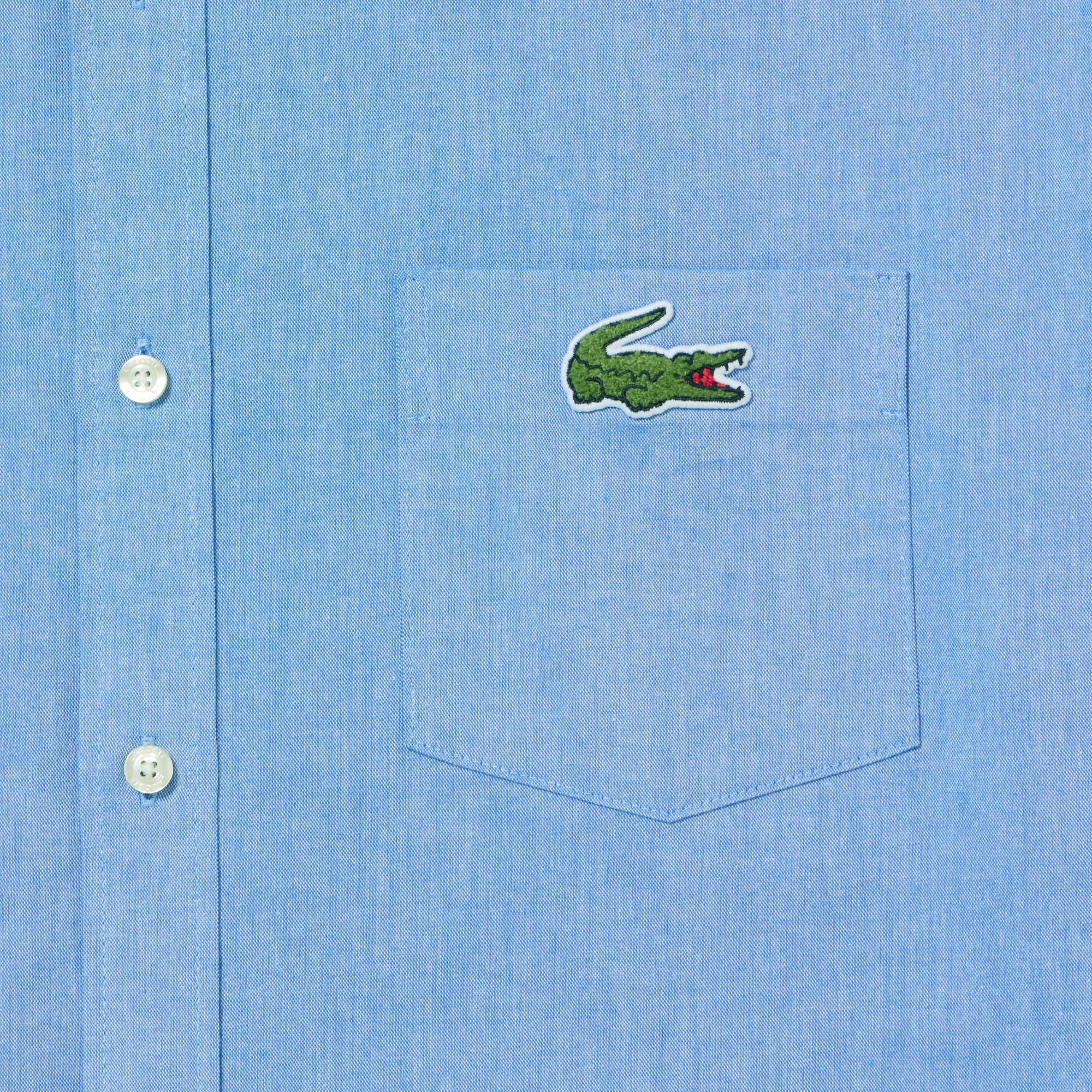 ウォッシュドオックスフォード半袖BDシャツ