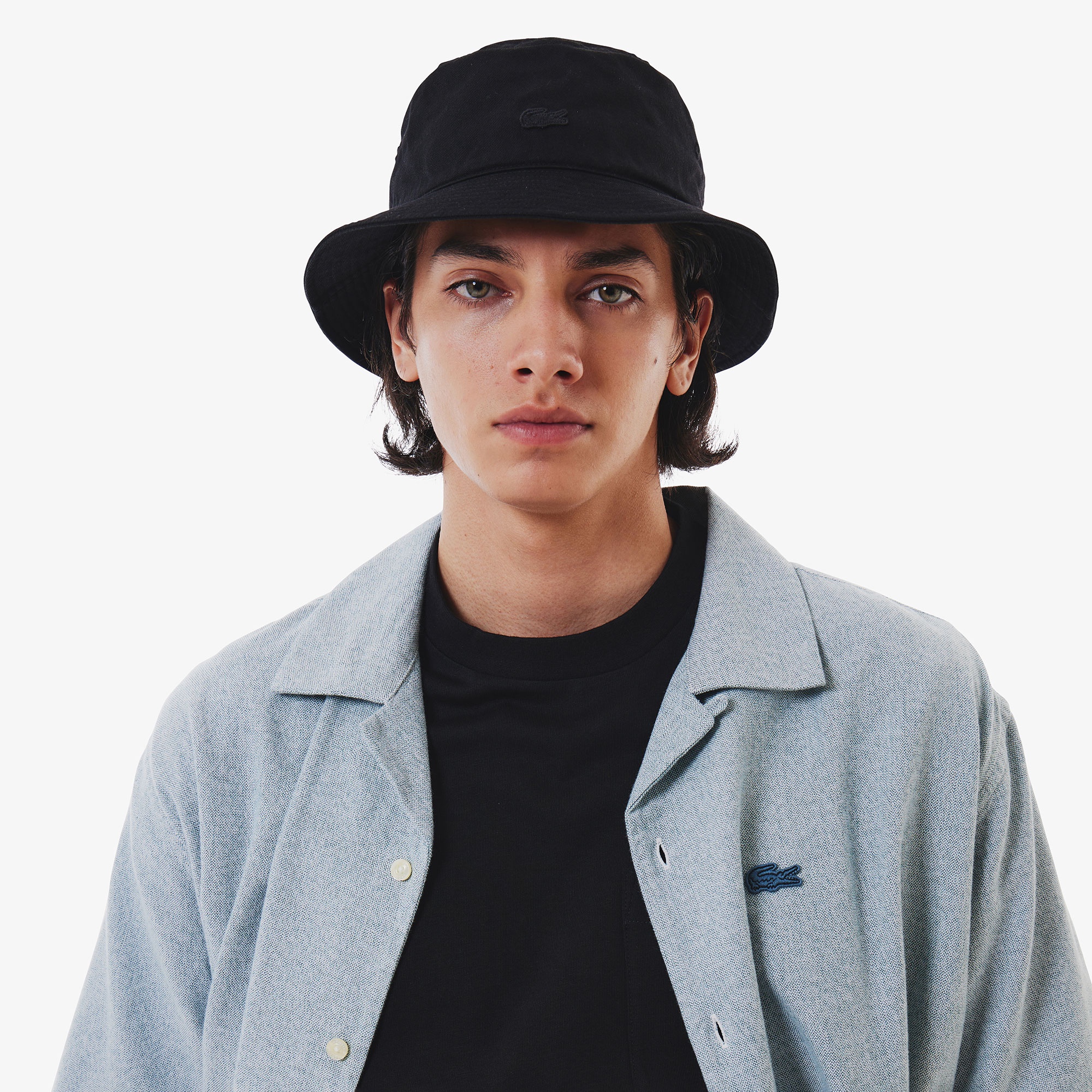 グラデーションオープンカラーシャツ