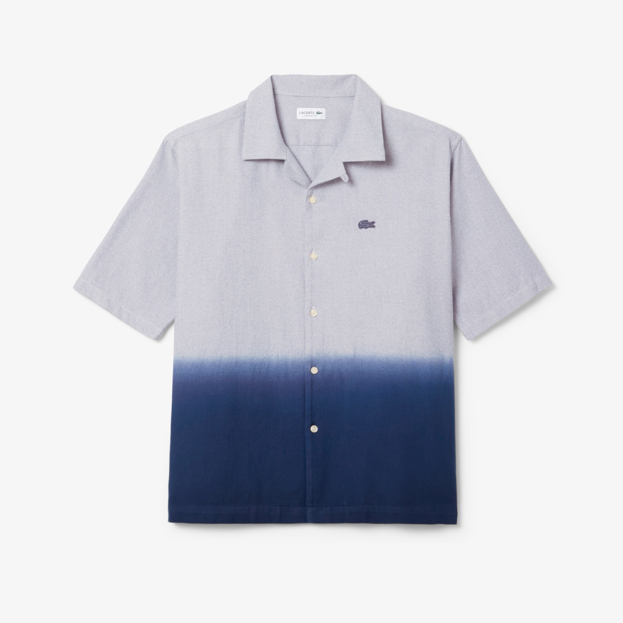 グラデーションオープンカラーシャツ