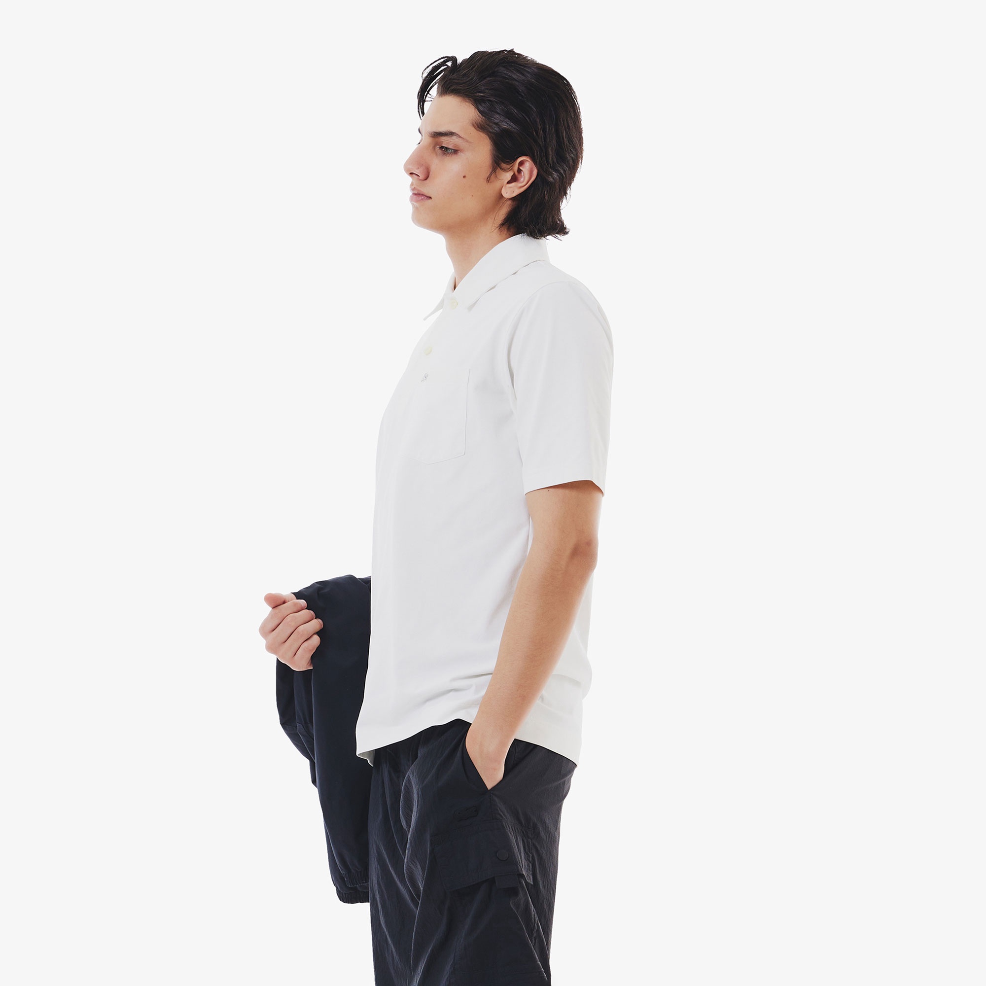 速乾ストレッチシングルジャージポロシャツ