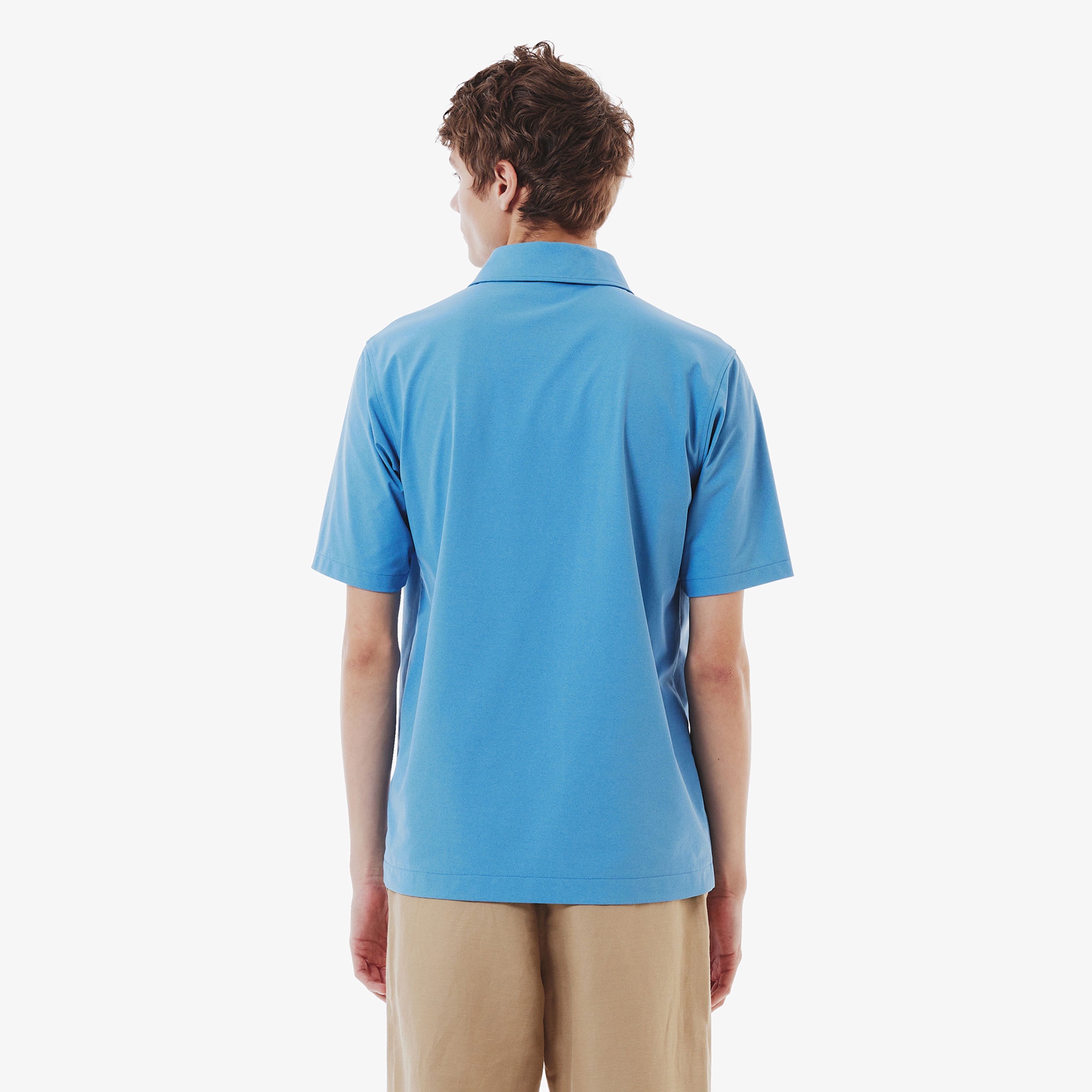 速乾ストレッチシングルジャージポロシャツ