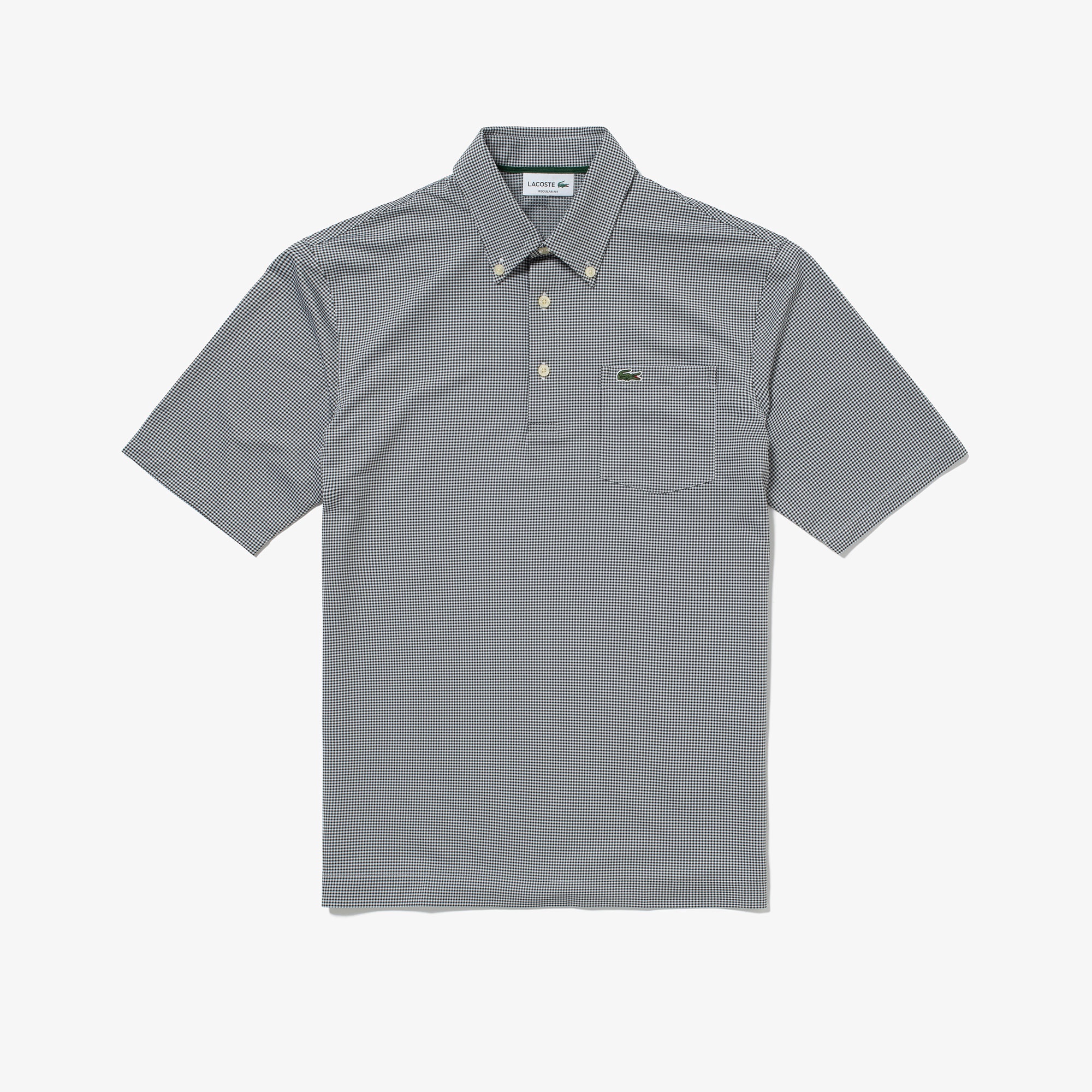 消臭・速乾・UVカットマイクロチェックポロシャツ