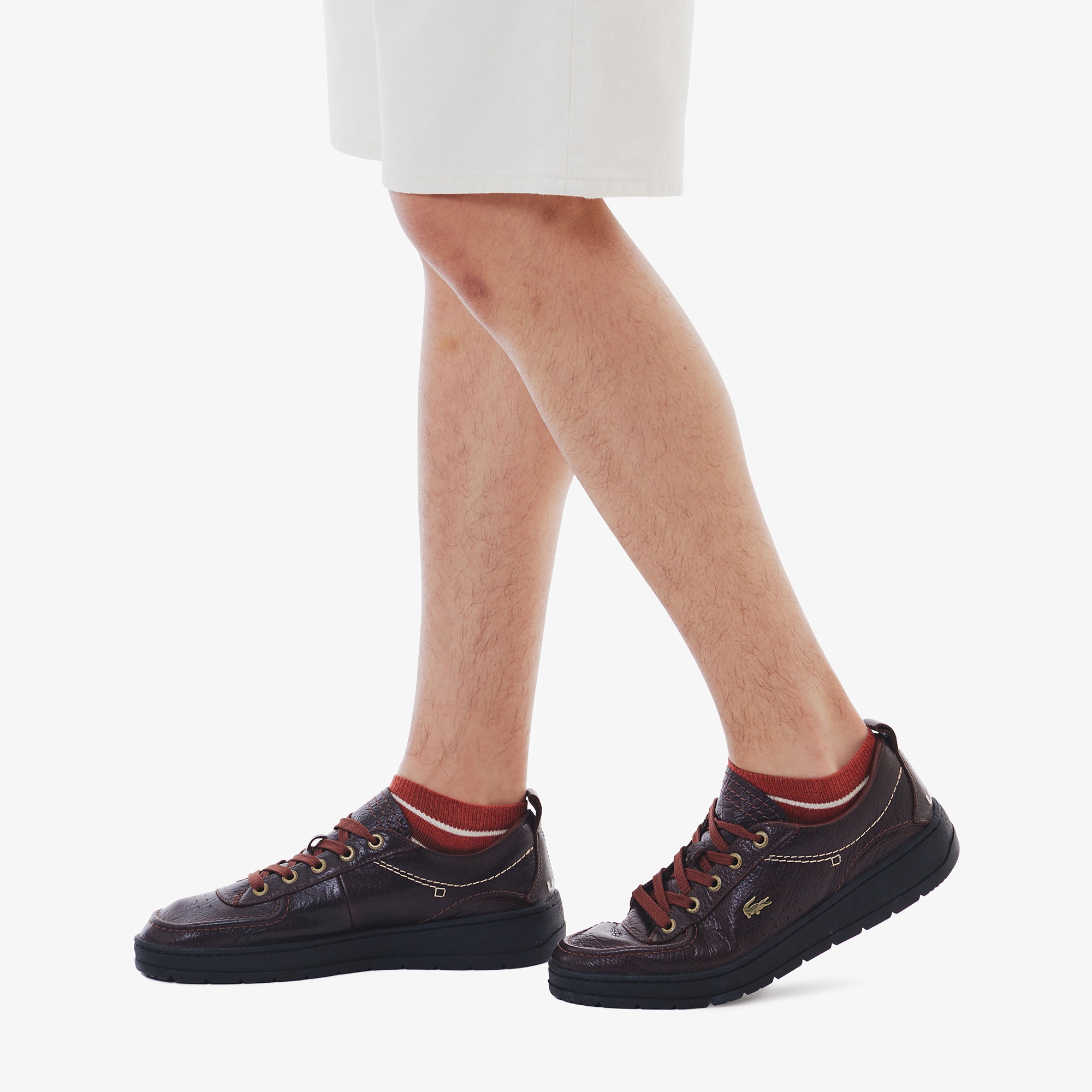 マルチボーダーアンクルソックス