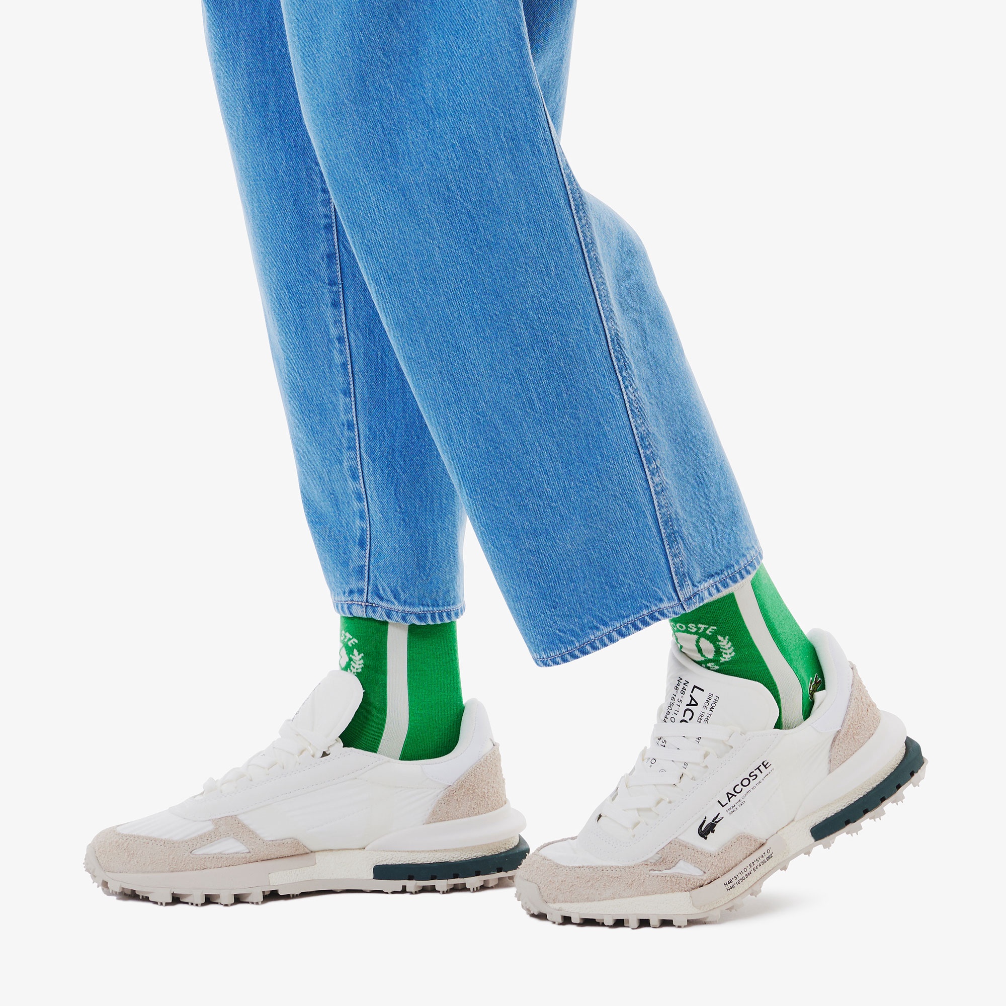 テニスボールジャカードソックス