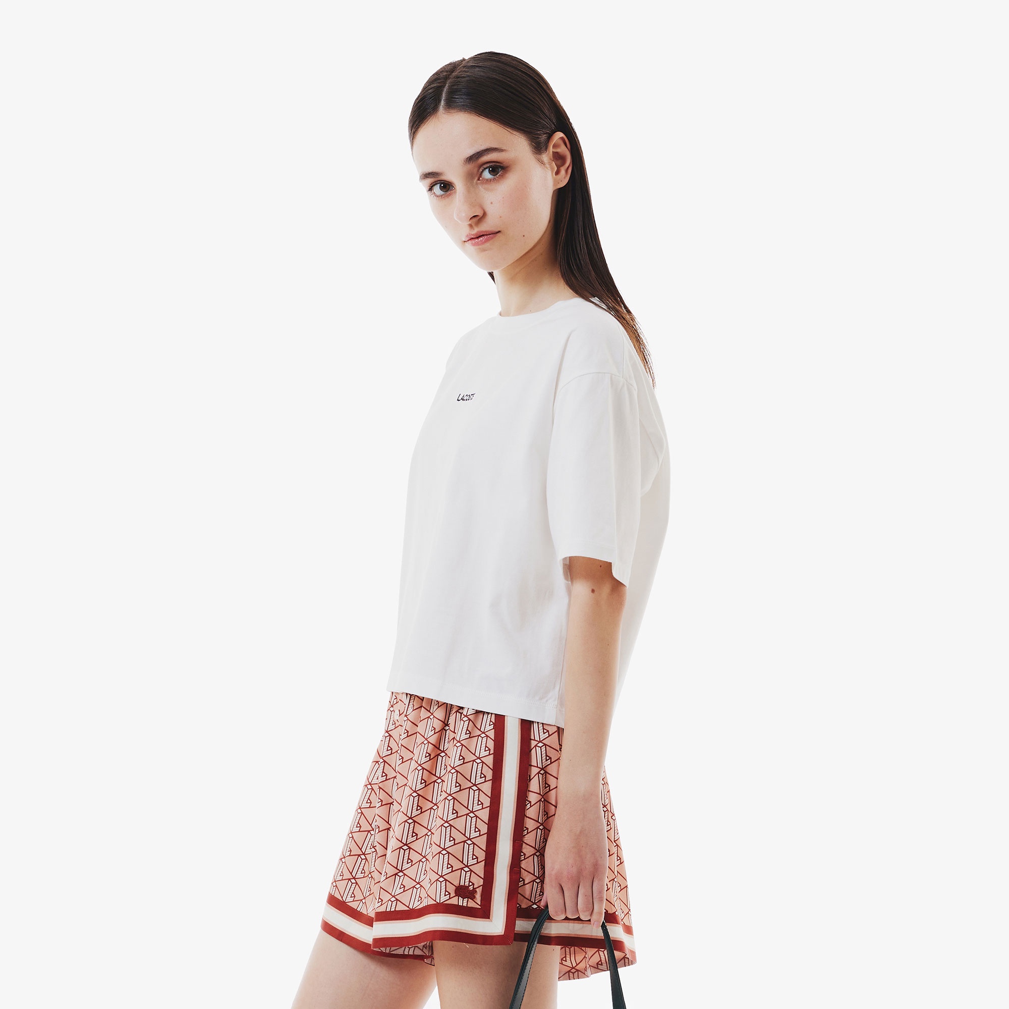 ワイド&ショートネームステッチTシャツ