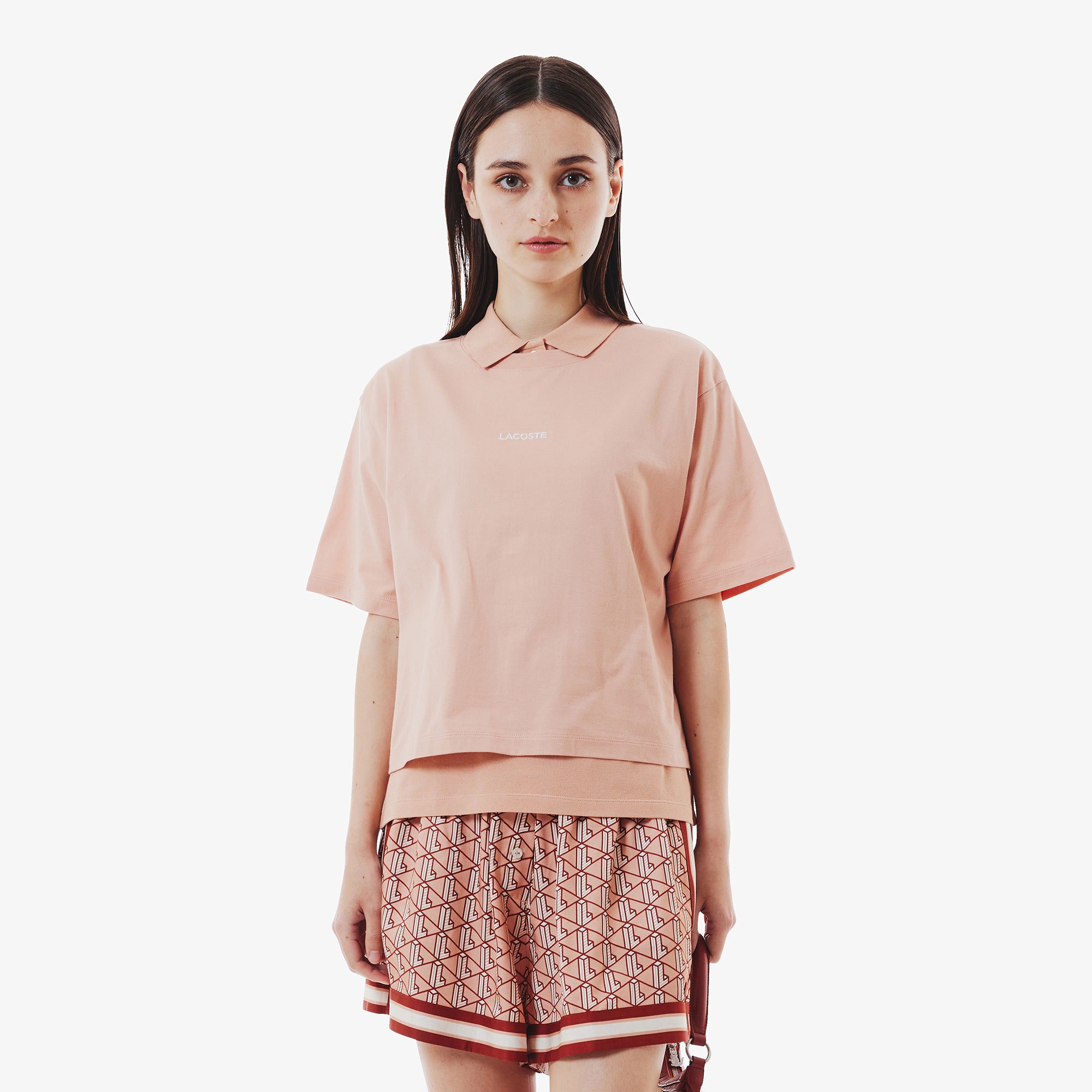 ワイド&ショートネームステッチTシャツ