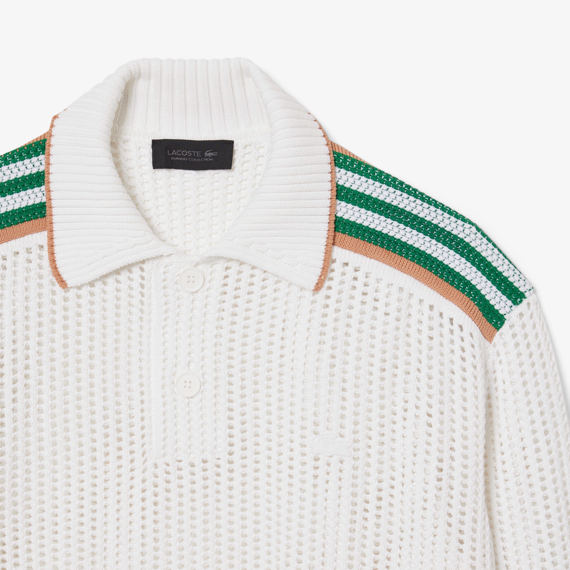 『25SS Fashion Show』 ローゲージニットポロシャツ