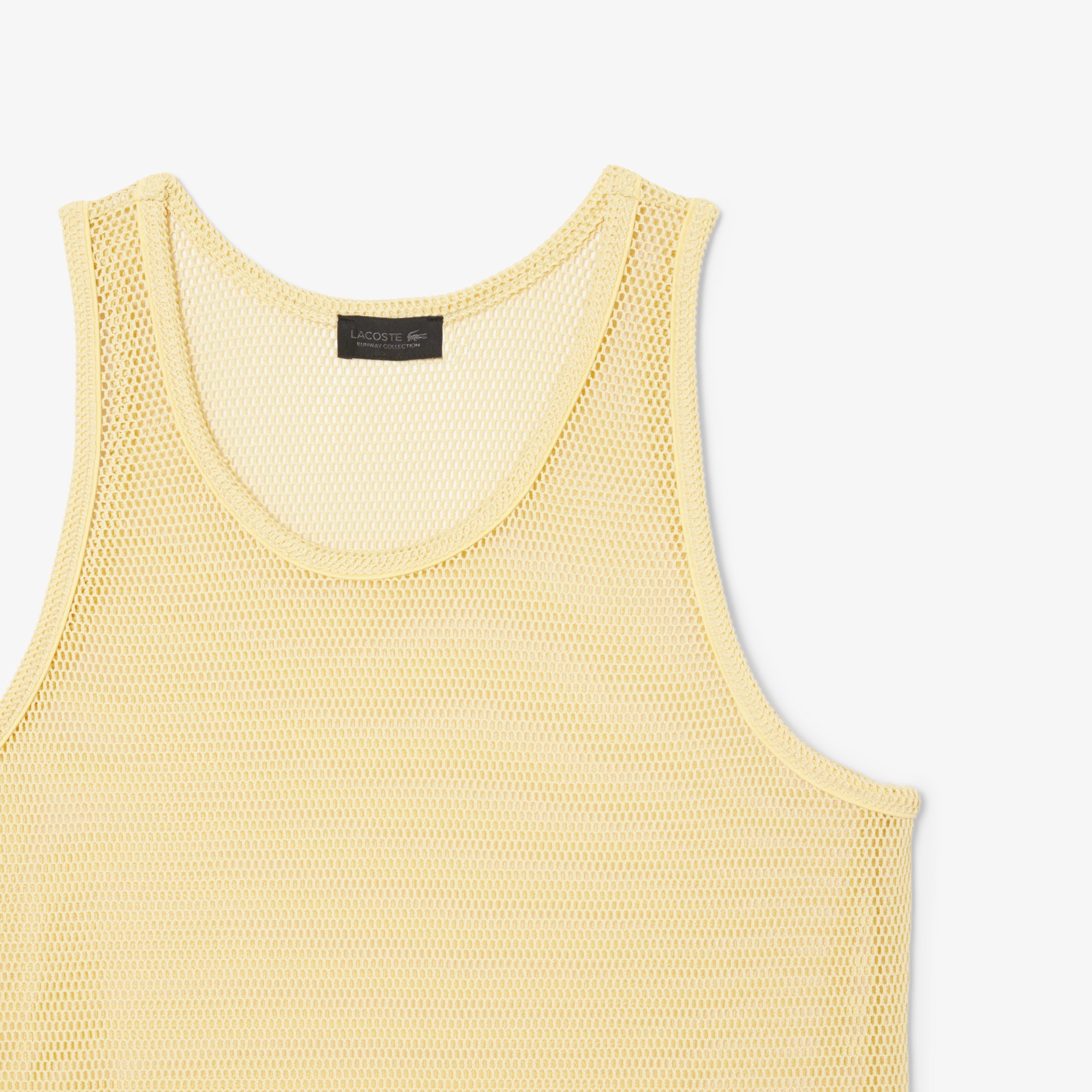 『25SS Fashion Show』 シースルーメッシュニットタンクトップ