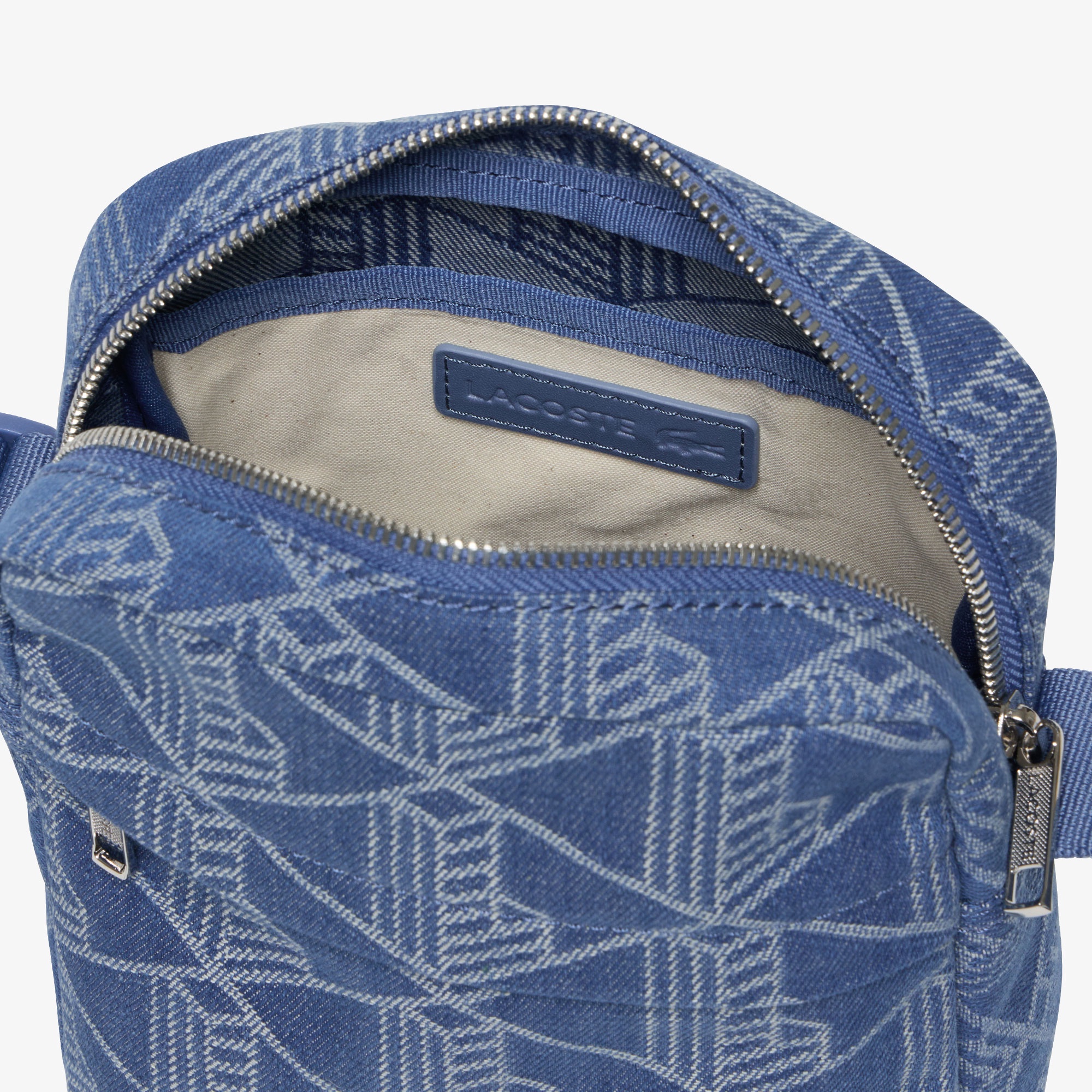 ネオクロックシーズナル ジャカードデニムミニバッグ