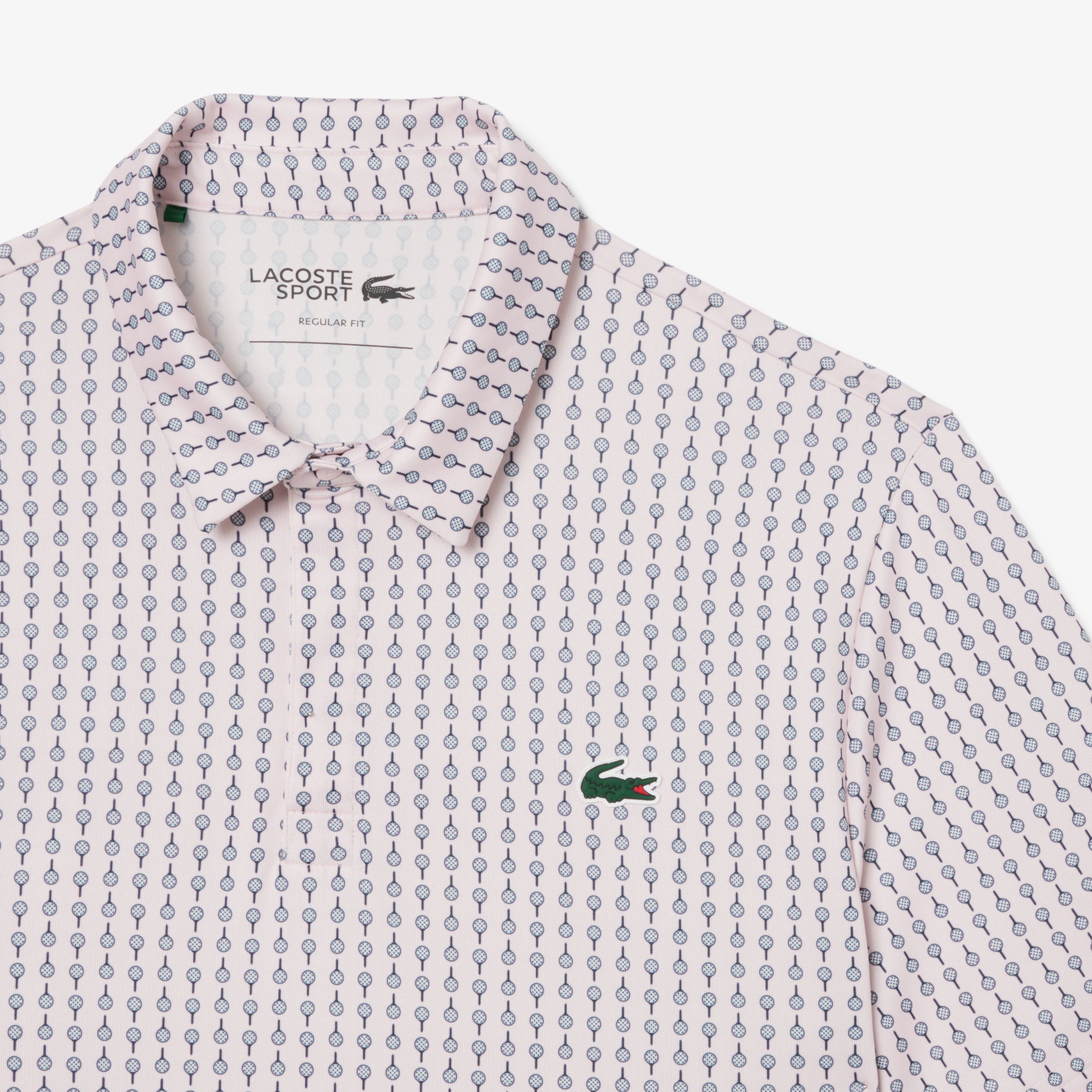 ミニマム総柄プリントゴルフポロシャツ