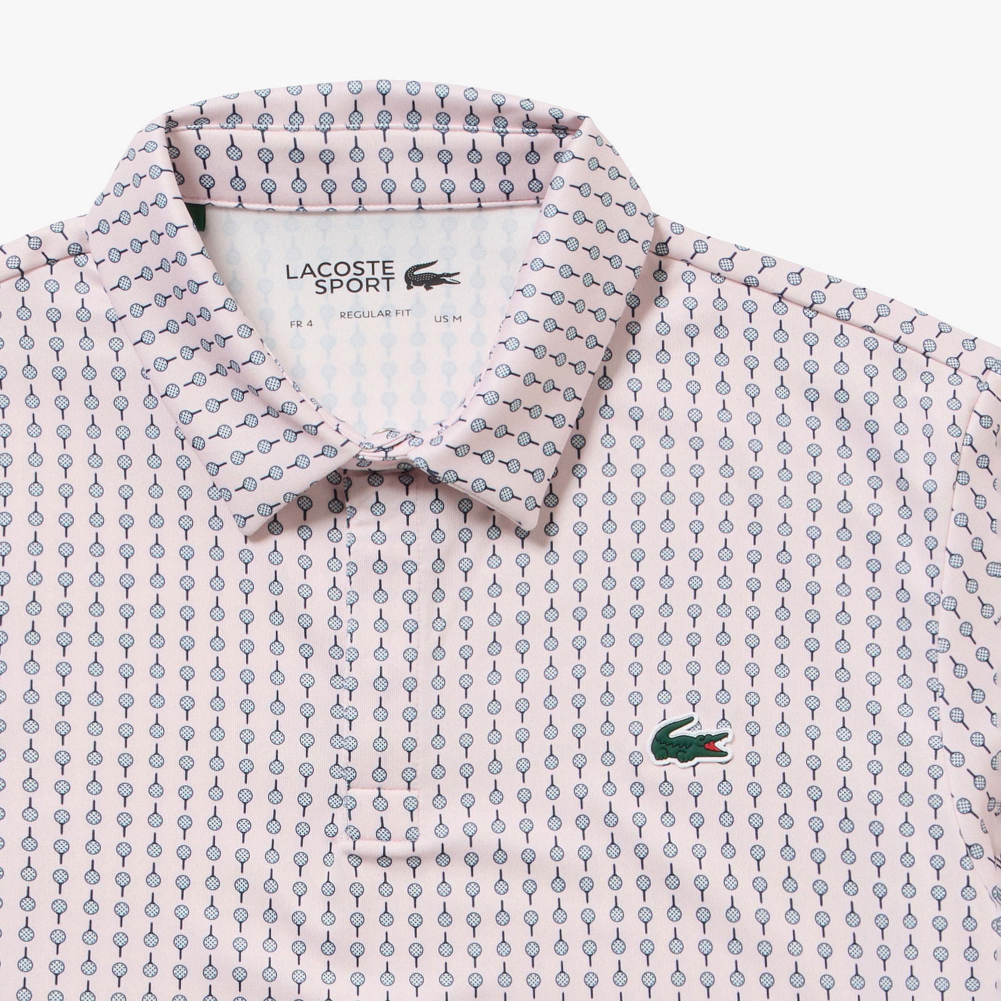 ミニマム総柄プリントゴルフポロシャツ