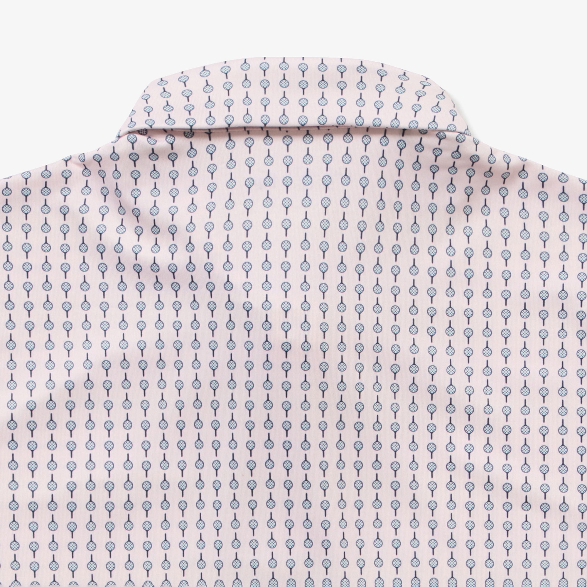 ミニマム総柄プリントゴルフポロシャツ