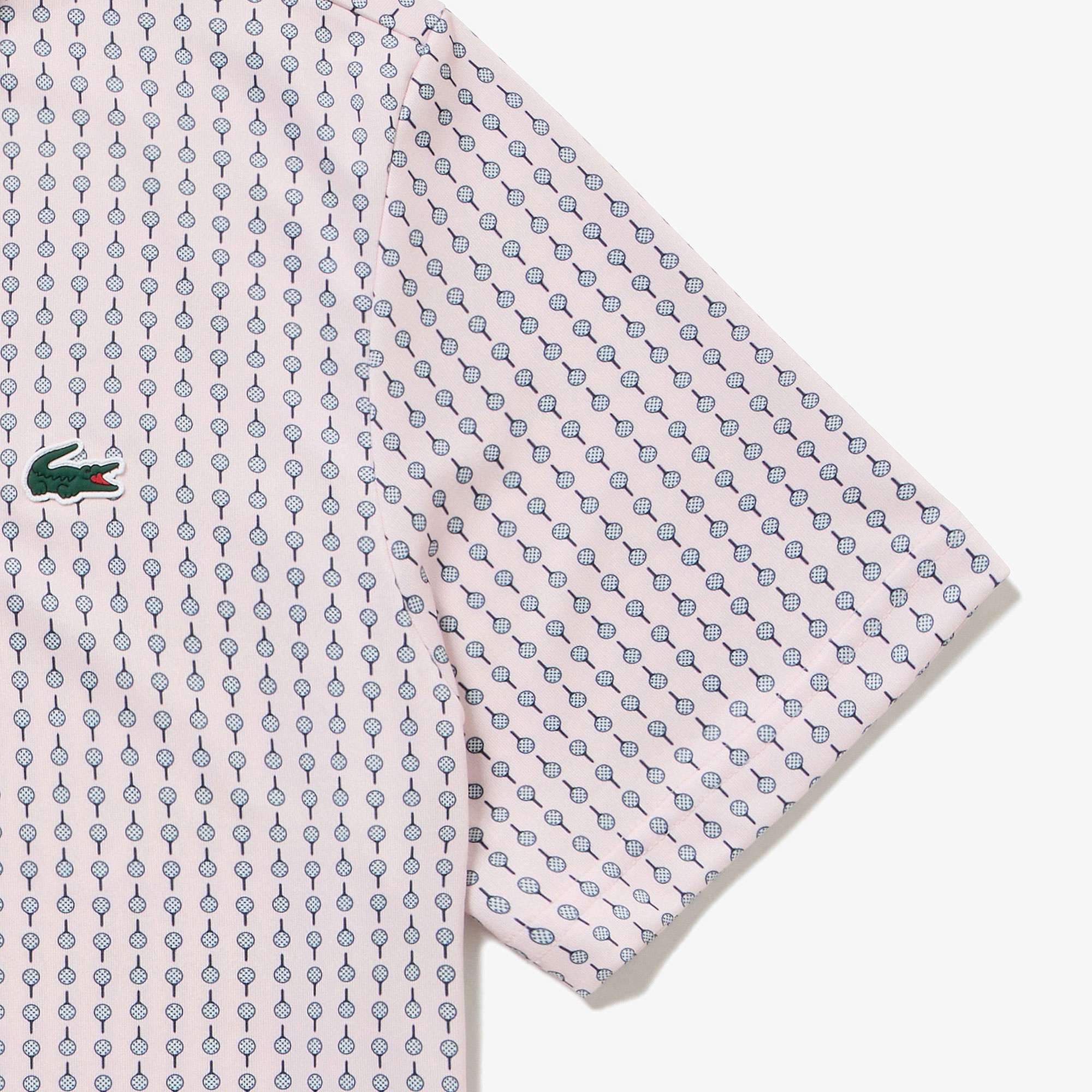 ミニマム総柄プリントゴルフポロシャツ