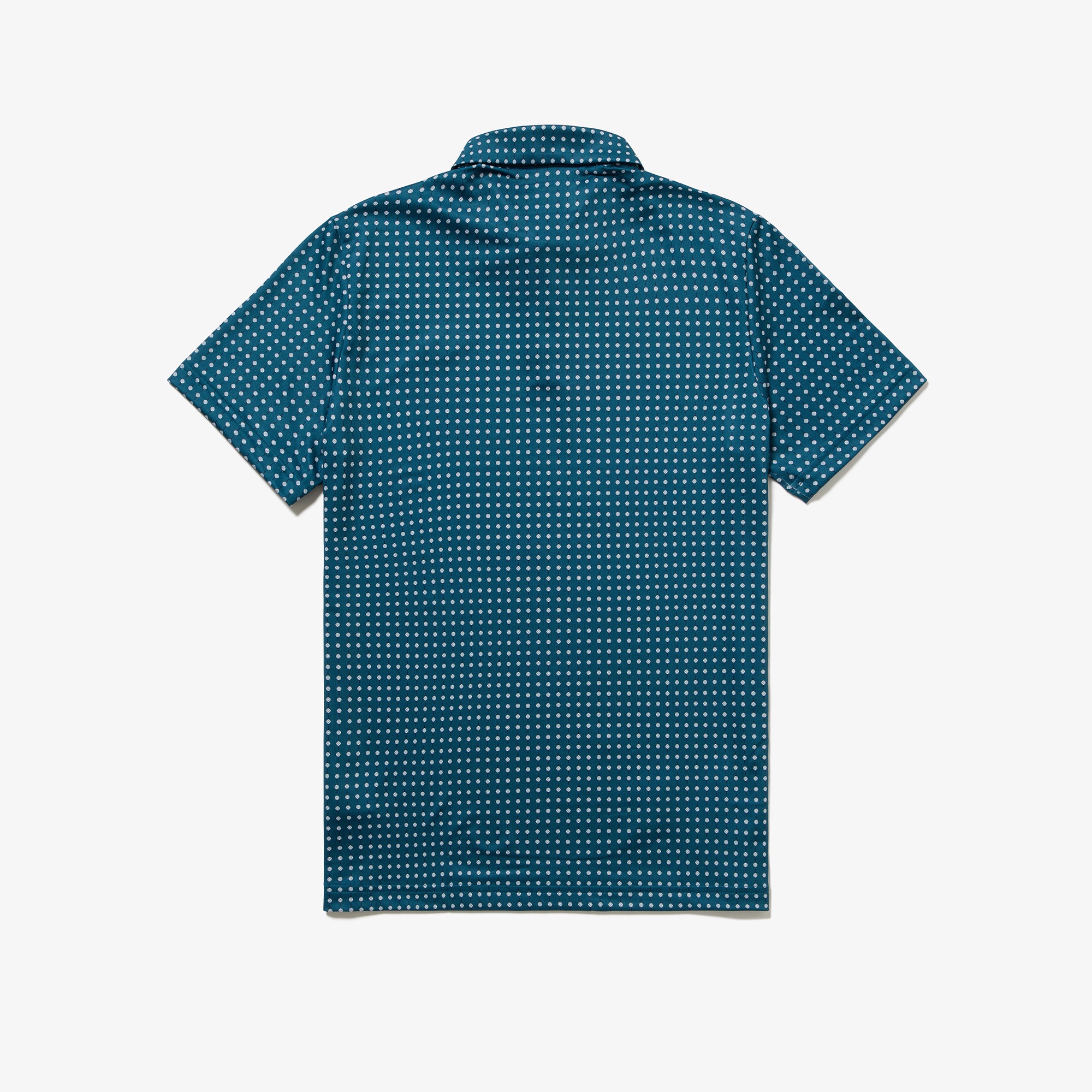 ミニマム総柄プリントゴルフポロシャツ